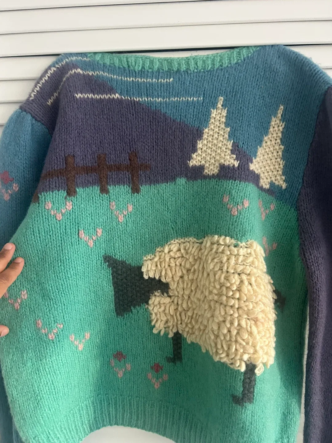 Vintage Sheep Sweater christmas