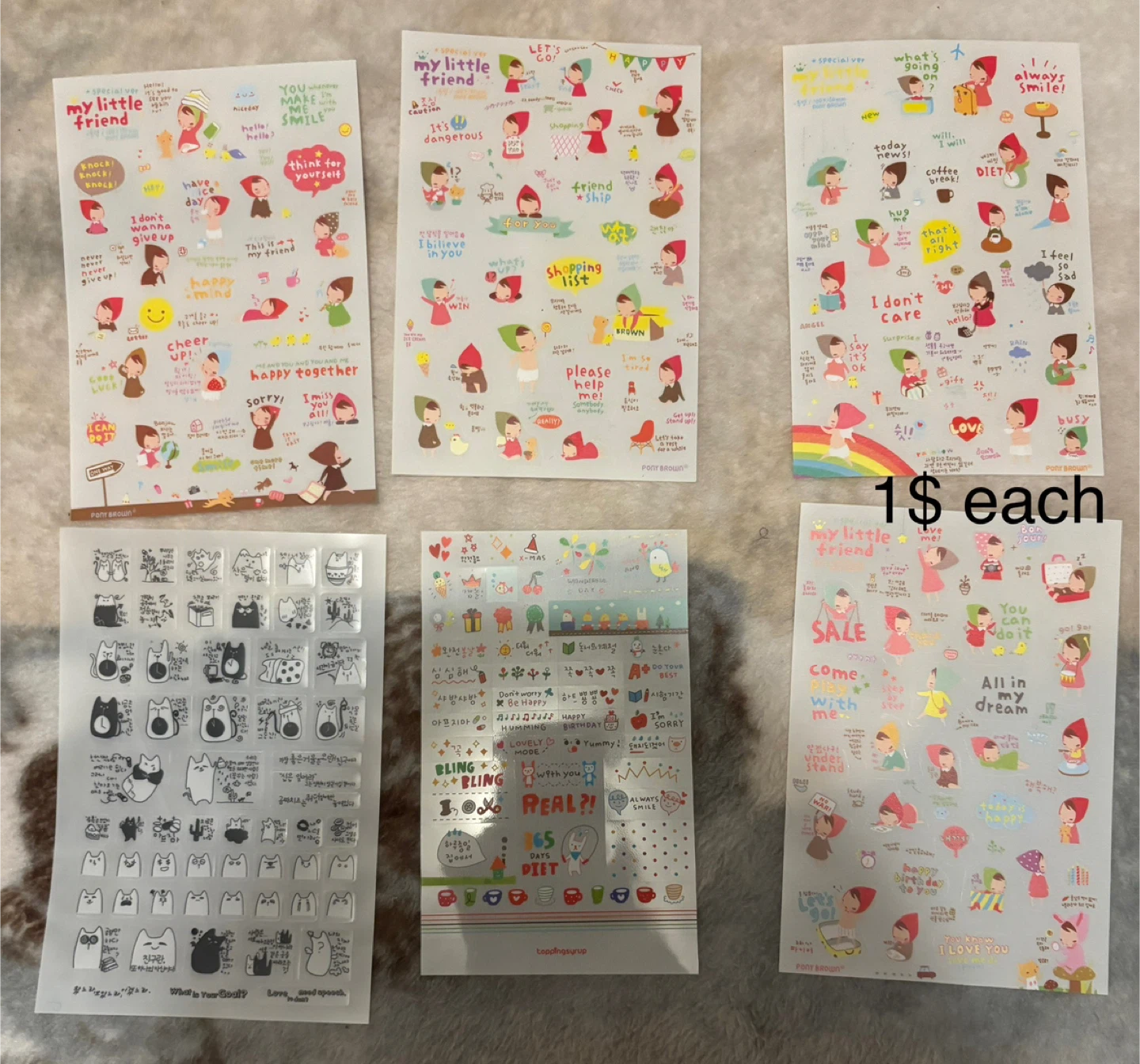 Cute Stickers & Keychains - $1-$5 Each - photo 5