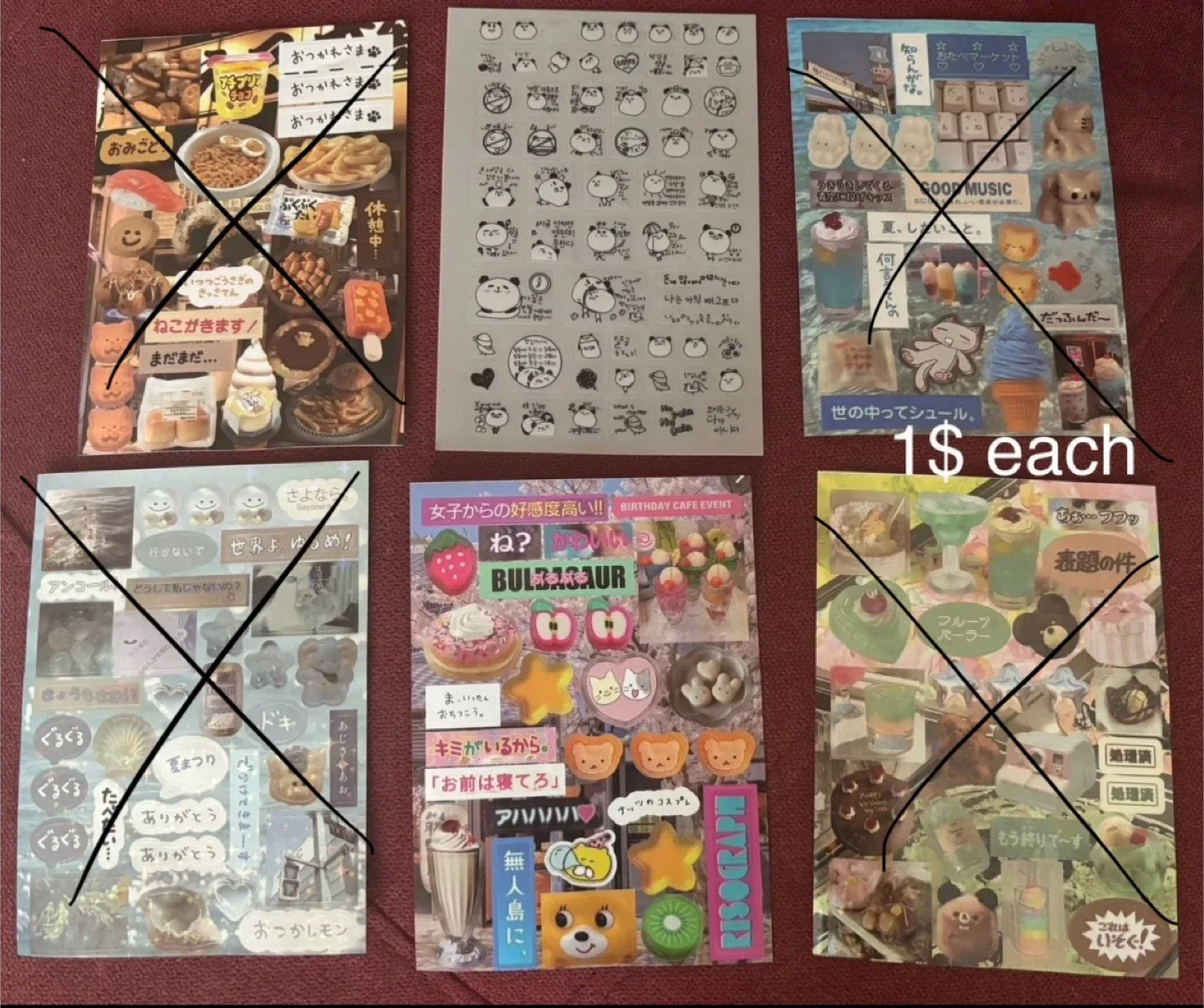 Cute Stickers & Keychains - $1-$5 Each image indicator(4)