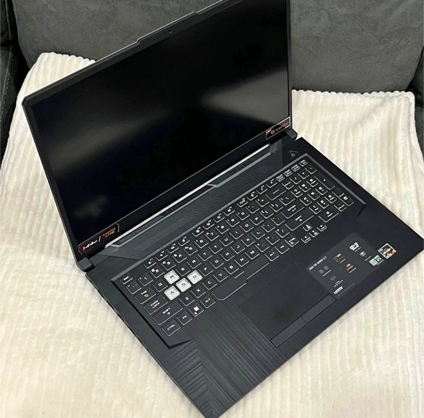 ASUS TUF Gaming A17 Laptop - 144Hz, 8 Cores