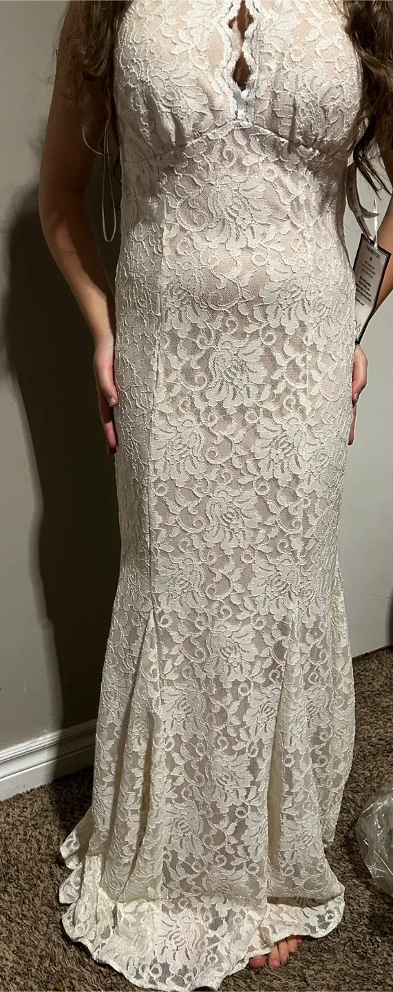 Lace Formal Dress - Size Small thumbnail