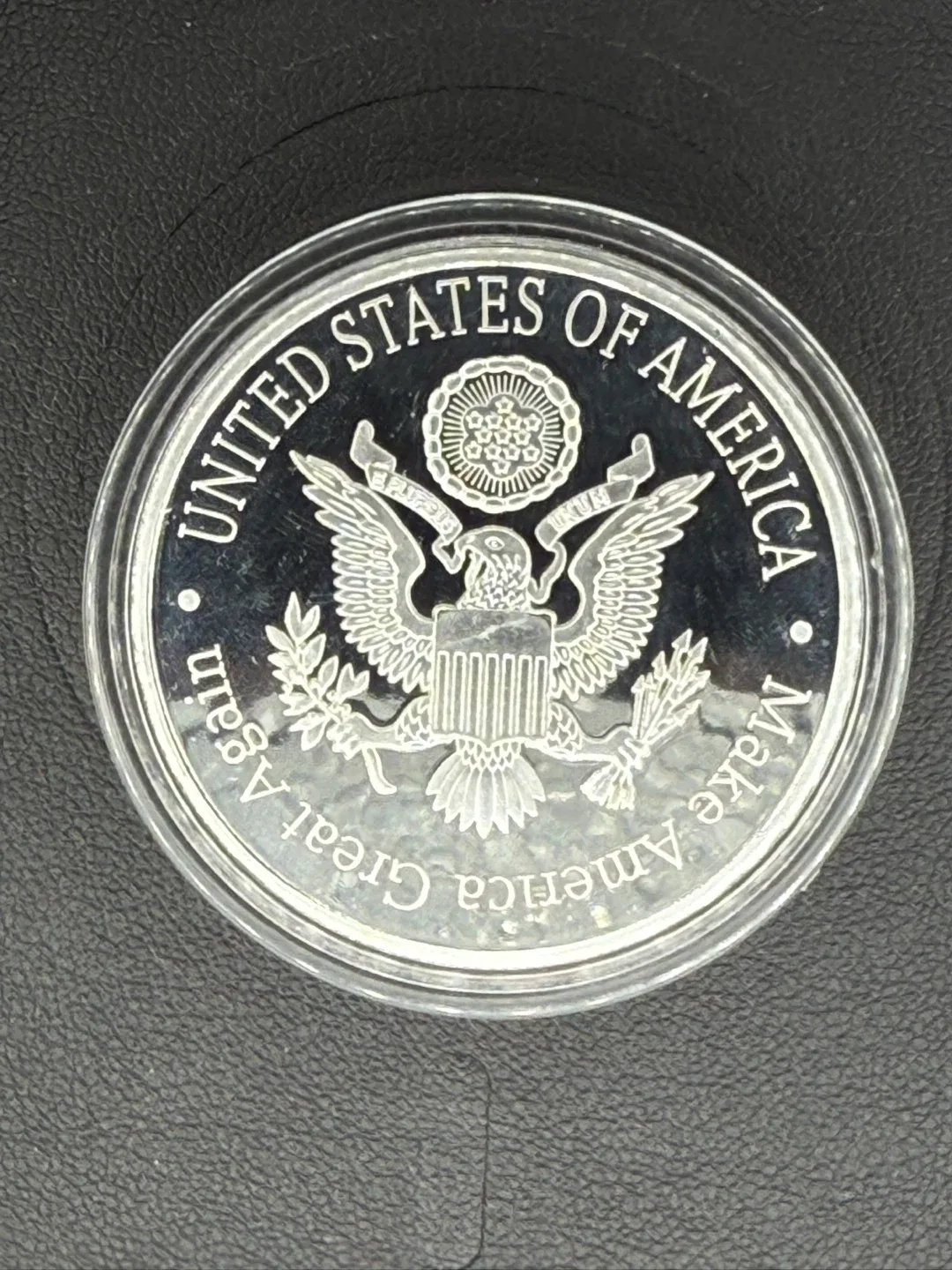 Donald J. Trump 45th President silver Coin image indicator(2)