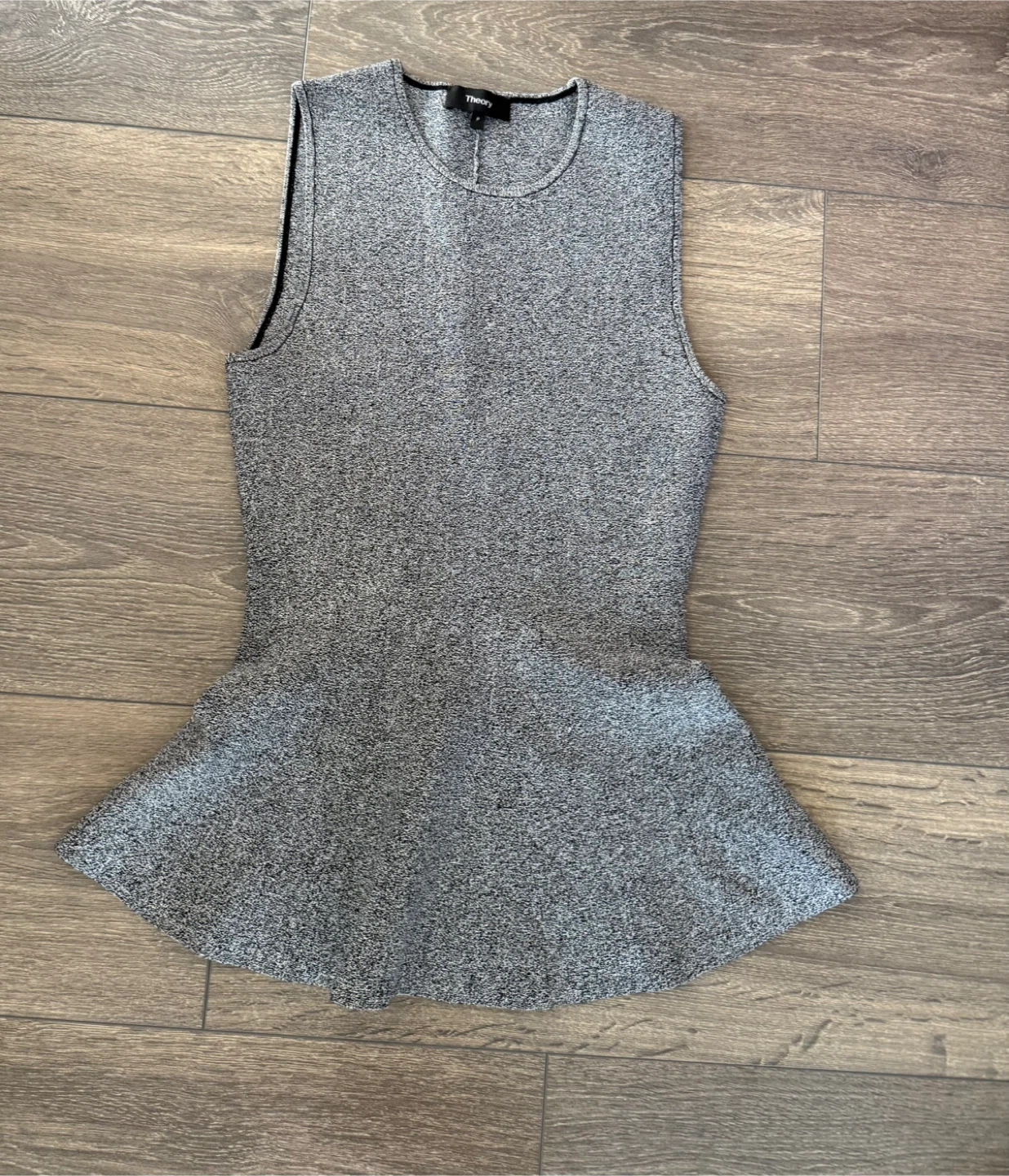 NEW Theory Marl Flare Skirt Set - Size S - photo 2