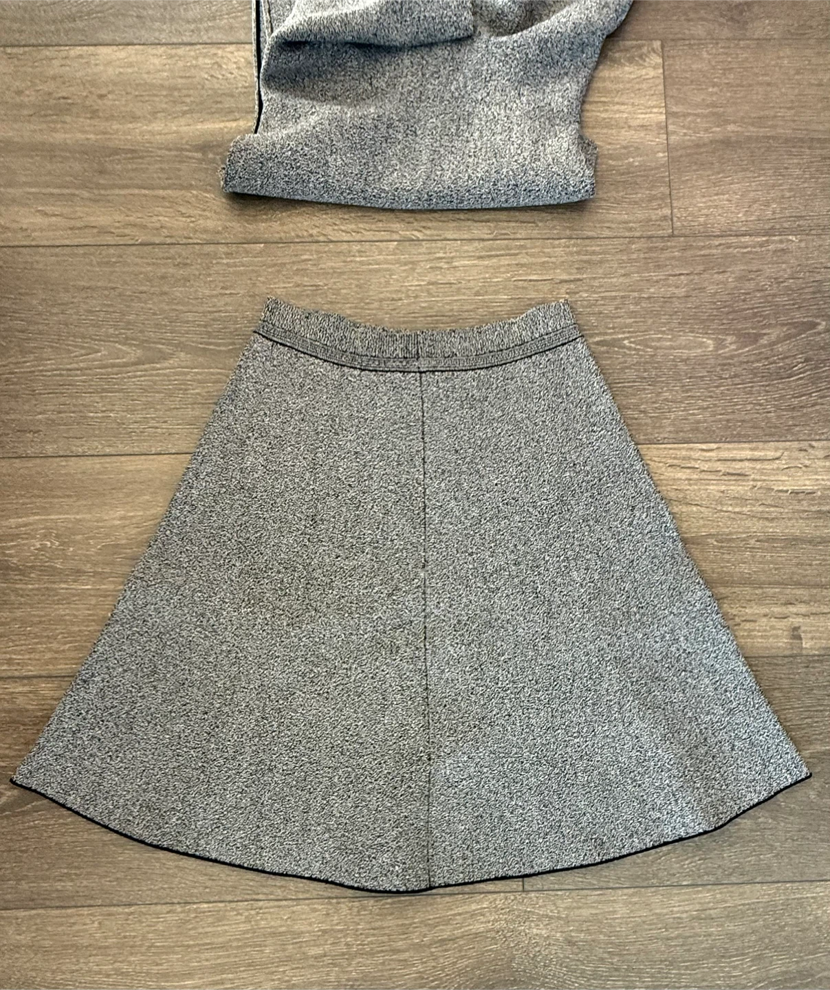NEW Theory Marl Flare Skirt Set - Size S - photo 3