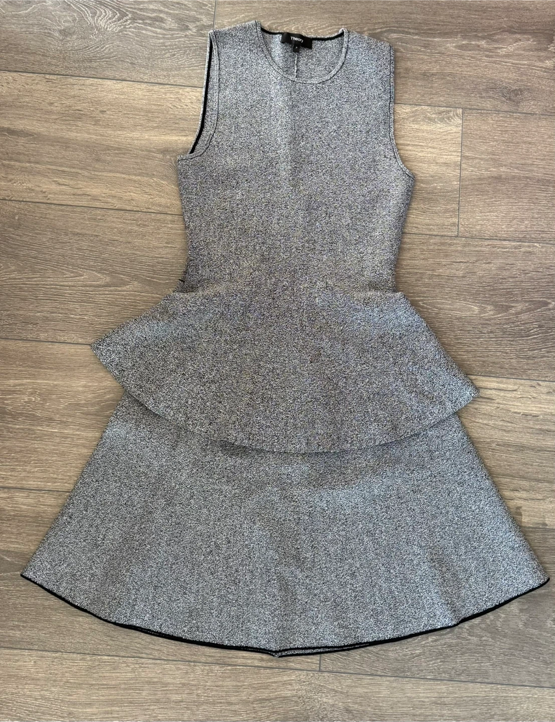 NEW Theory Marl Flare Skirt Set - Size S