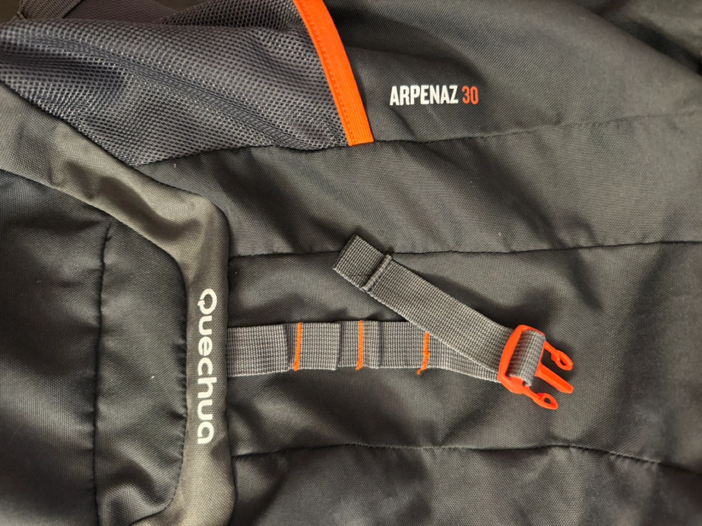 Quechua Arpenaz 30 Backpack - Grey & Orange - photo 4