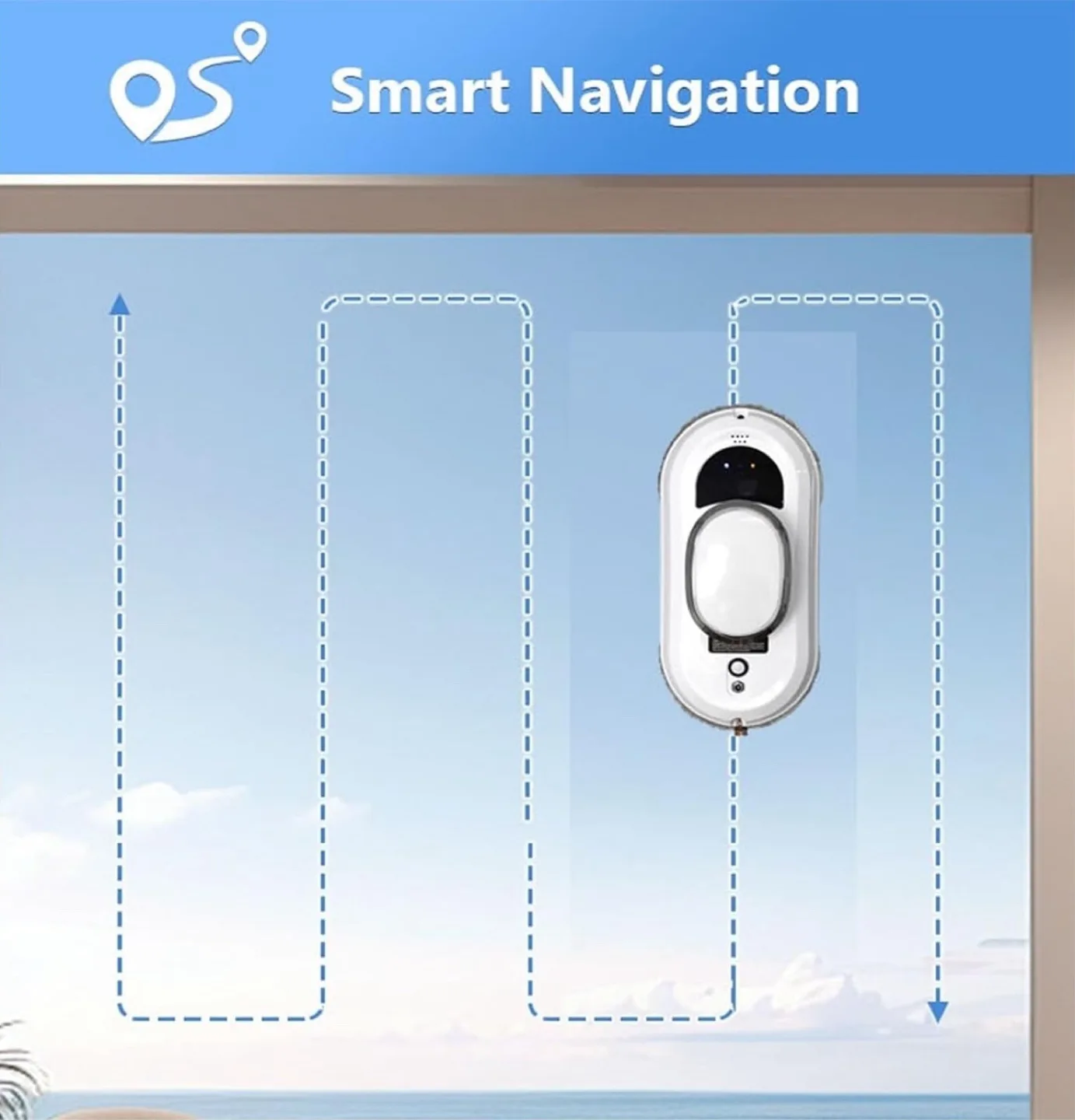 Brand New CHOVGRY CL-1 Smart Window Cleaning Robot image indicator(3)