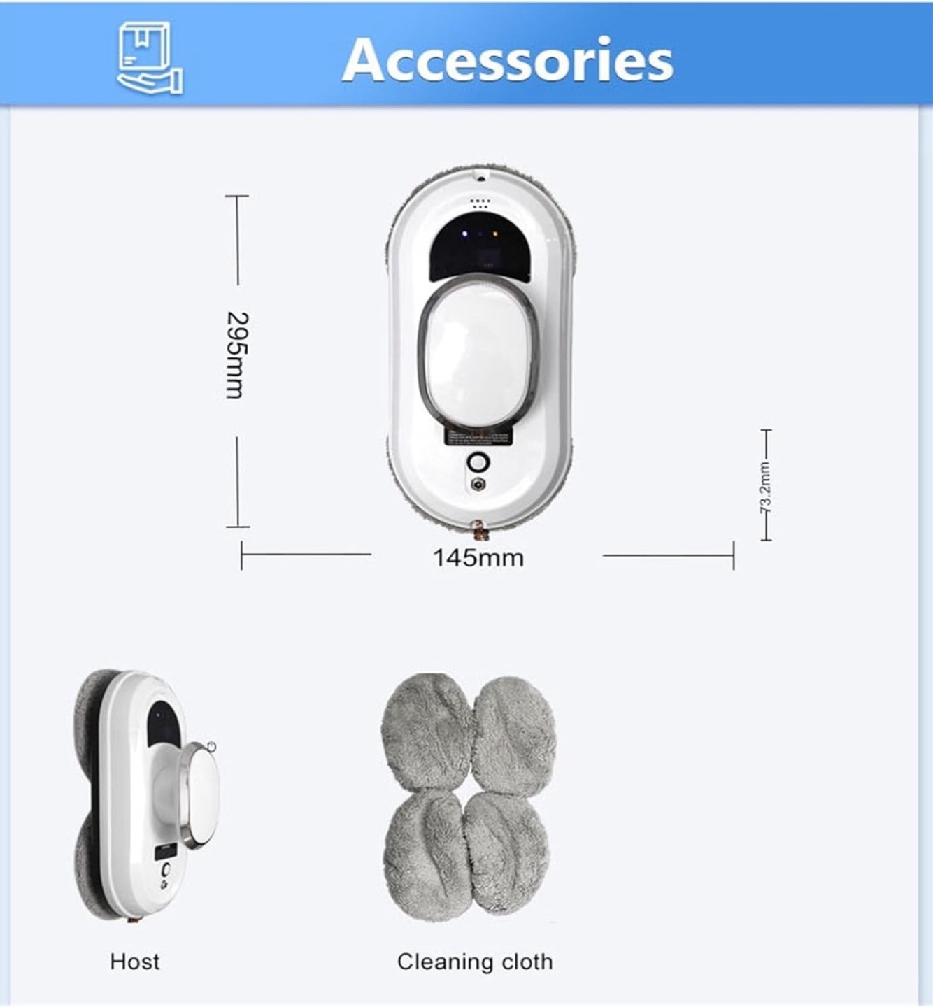 Brand New CHOVGRY CL-1 Smart Window Cleaning Robot - photo 5