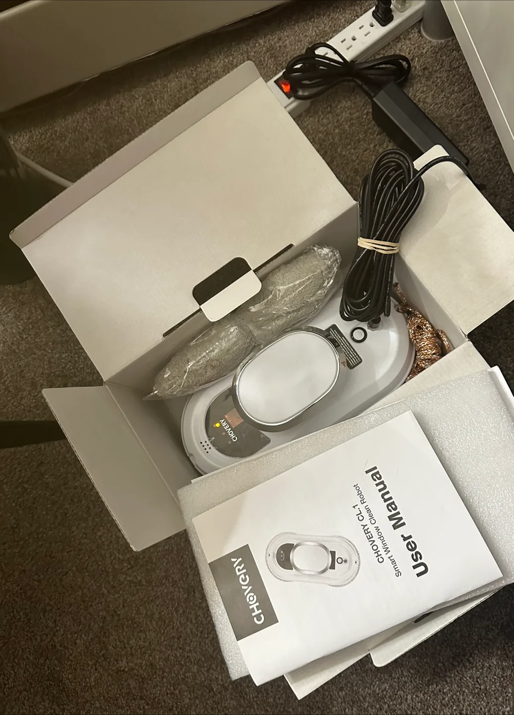 Brand New CHOVGRY CL-1 Smart Window Cleaning Robot image indicator(7)