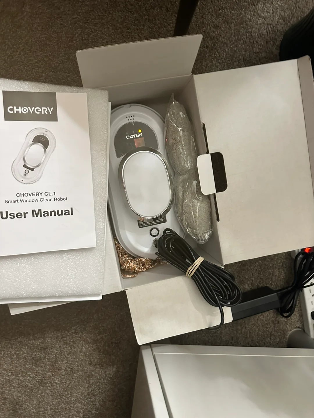 Brand New CHOVGRY CL-1 Smart Window Cleaning Robot image indicator(8)