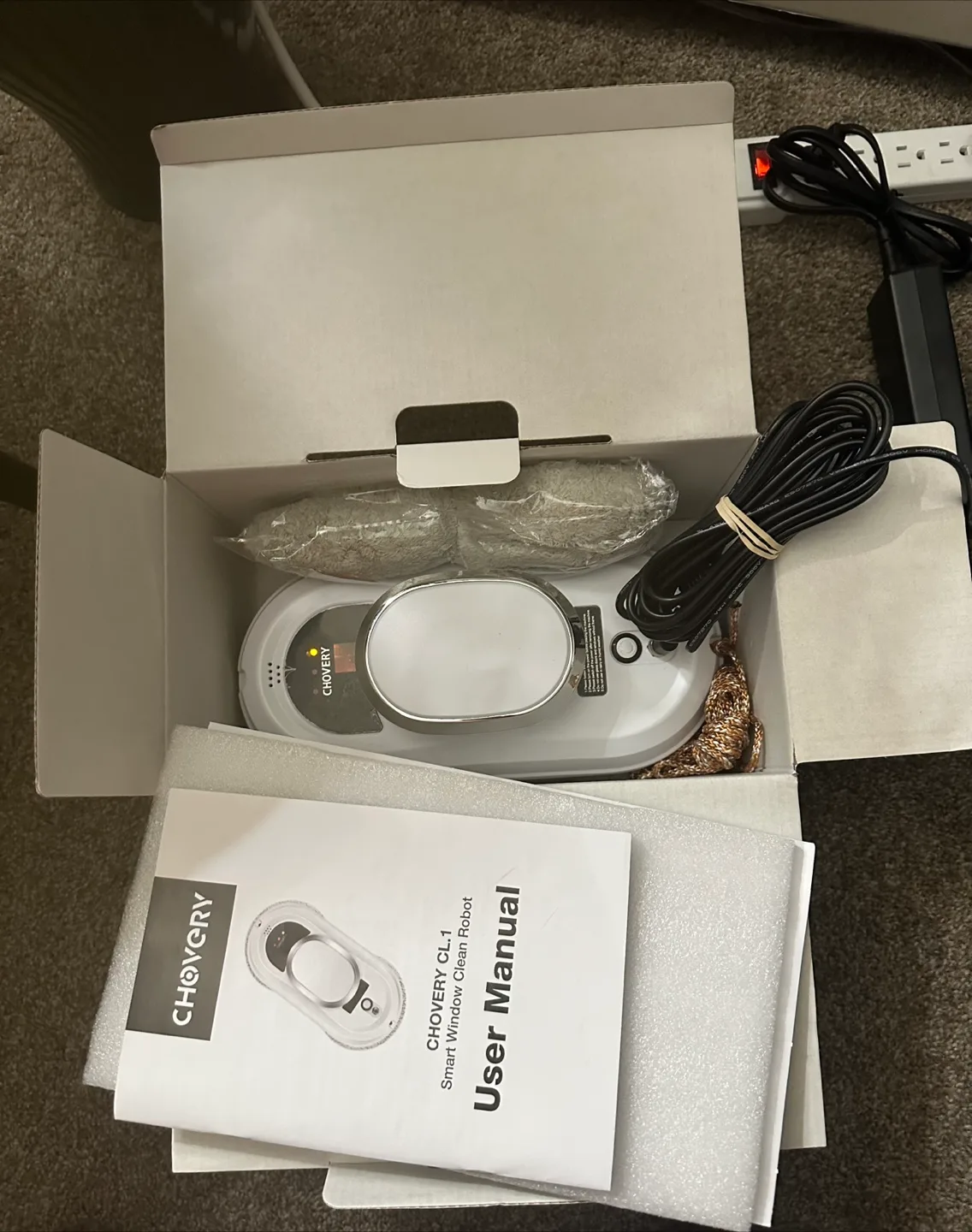 Brand New CHOVGRY CL-1 Smart Window Cleaning Robot image indicator(9)