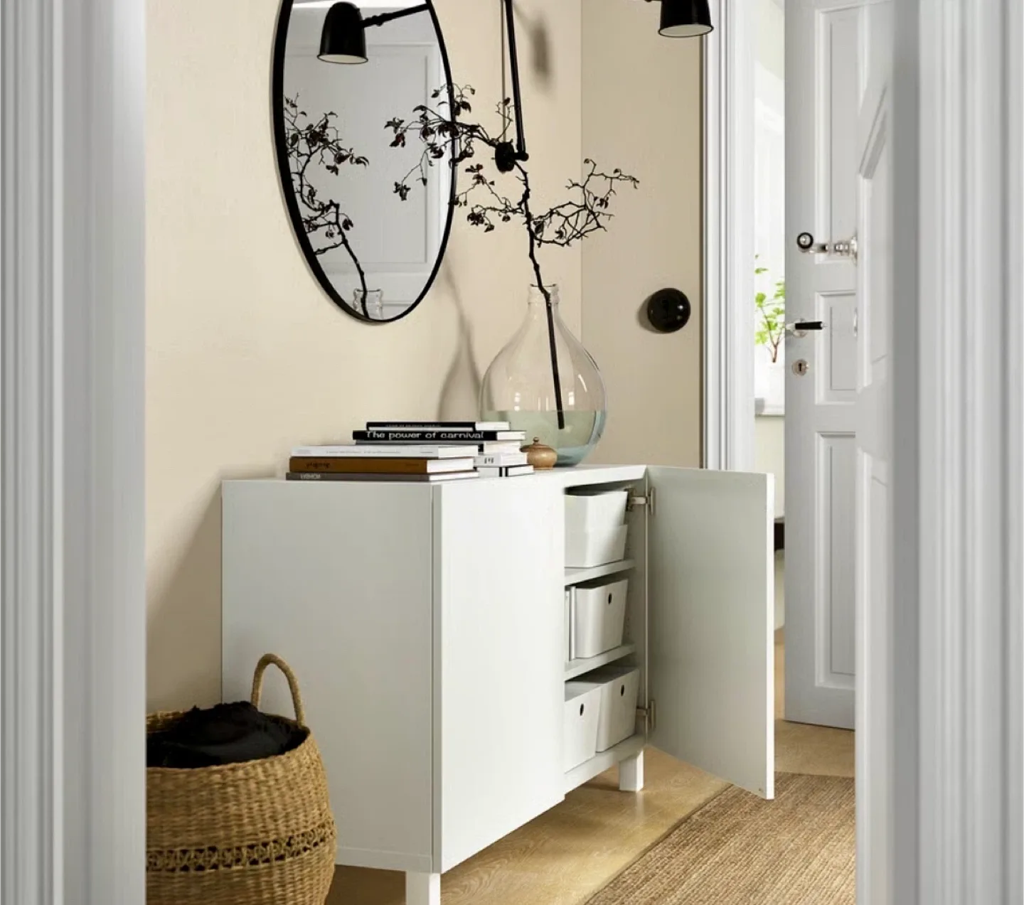 IKEA BESTA White cabinet unit