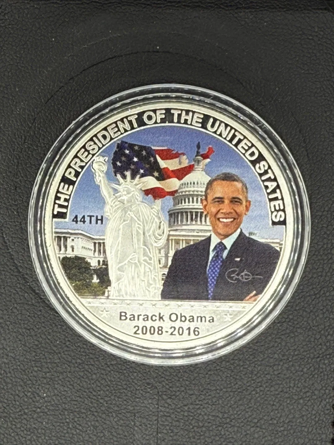Obama & Trump President silver Coin thumbnail