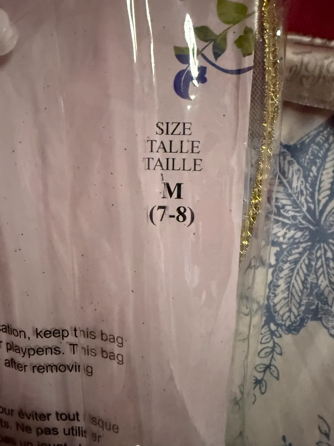 Disney Tinker Bell Costume - Size M (7-8) image indicator(3)