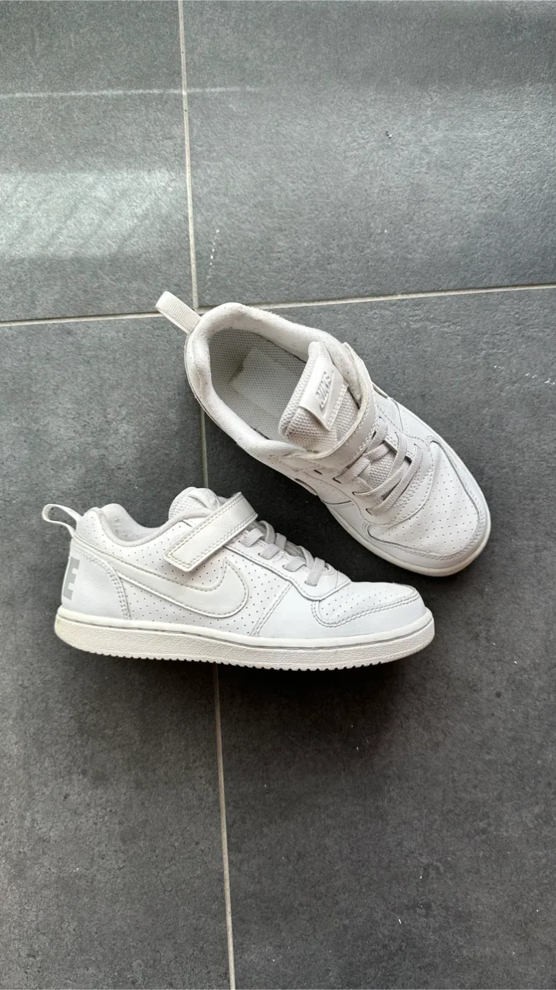 Nike White Sneakers Size US 1Y