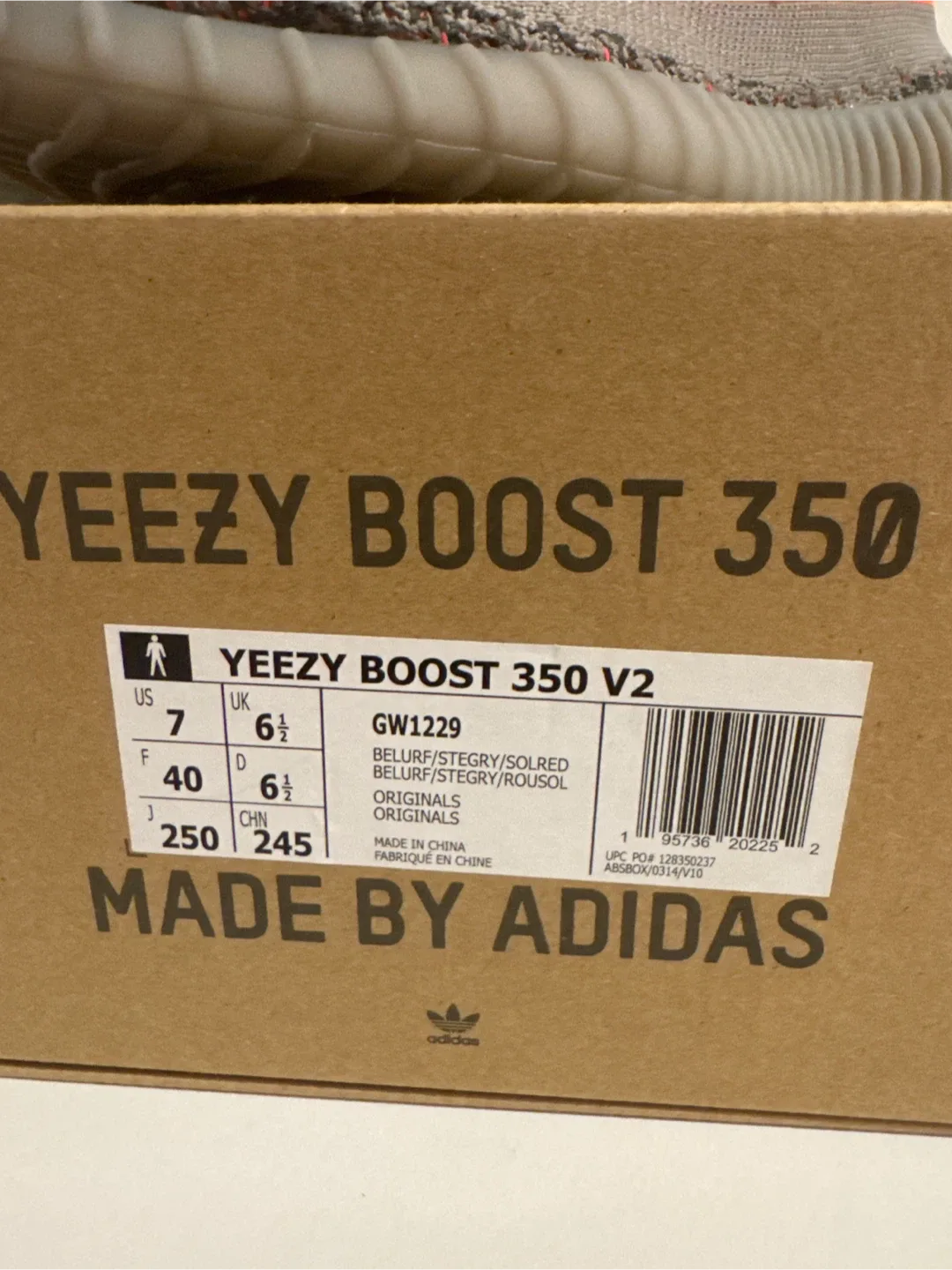 Adidas Yeezy Boost 350 V2 Beluga Size 7 US image indicator(2)