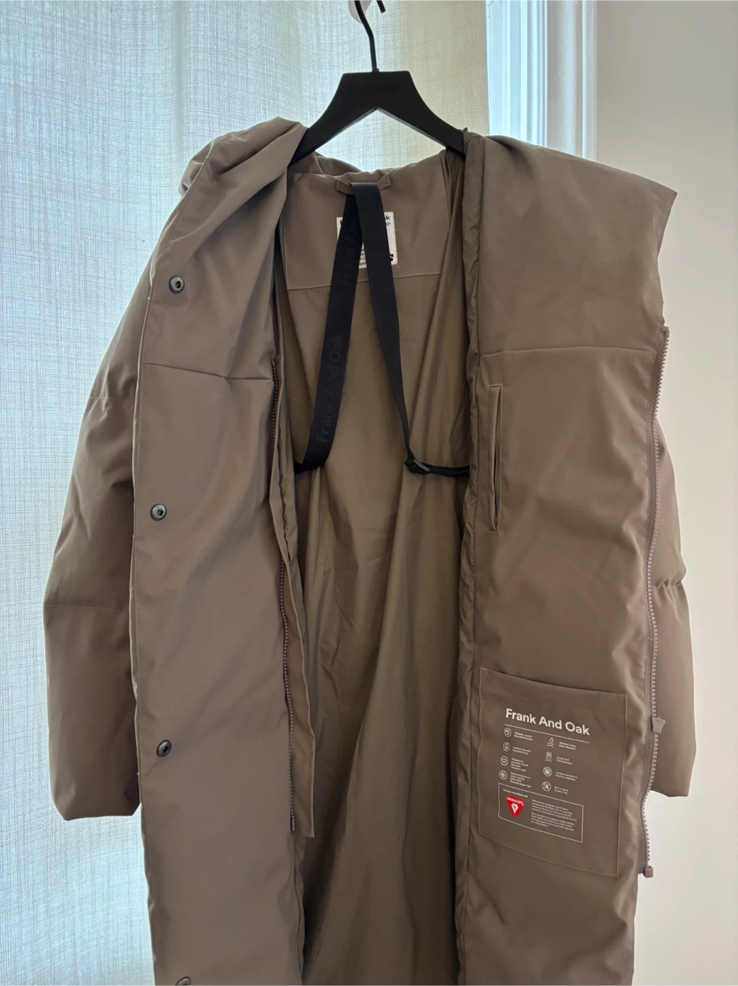 Frank And Oak Beige Puffer Coat - photo 2