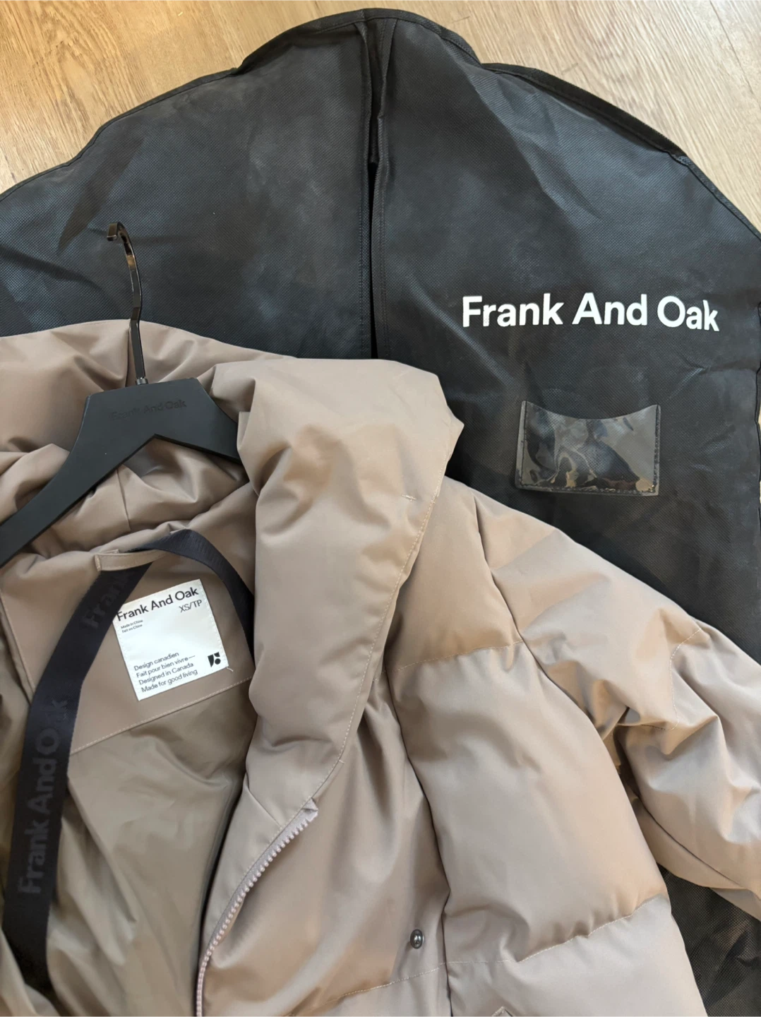 Frank And Oak Beige Puffer Coat - photo 5