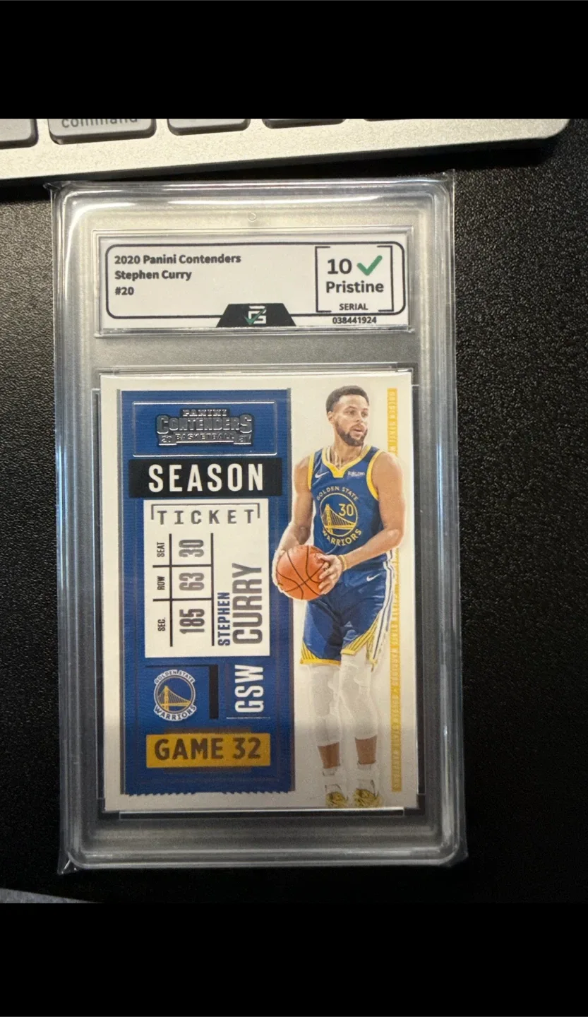 2020 Panini Contenders Stephen Curry #20 Pristine thumbnail