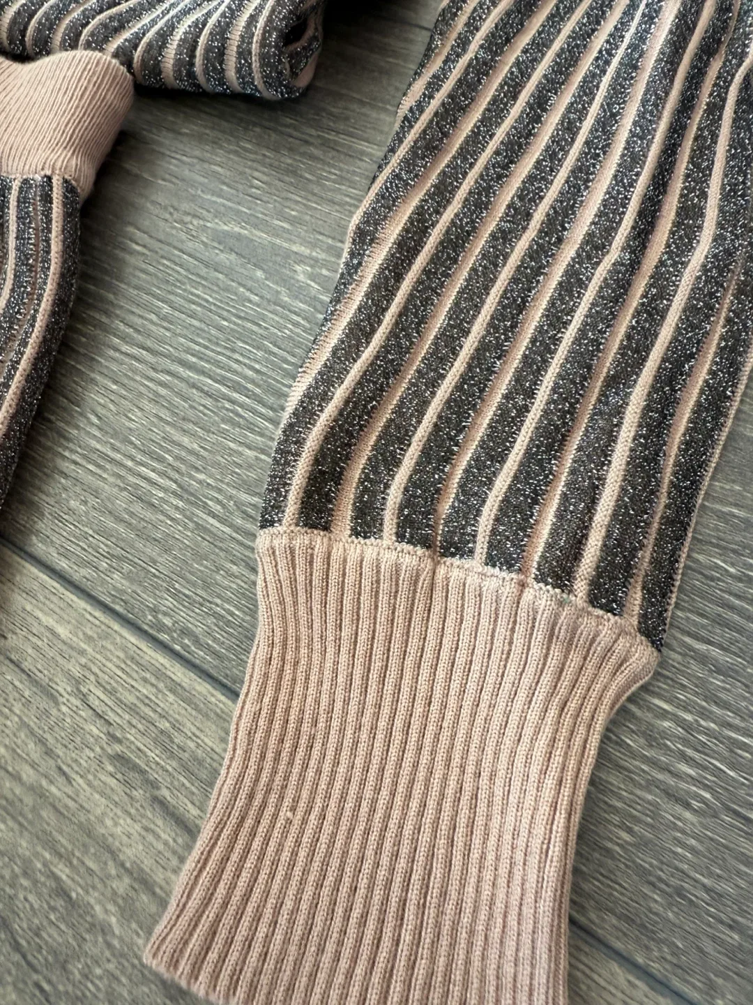 NEW Striped Knit Cardigan and Skirt Set image indicator(6)