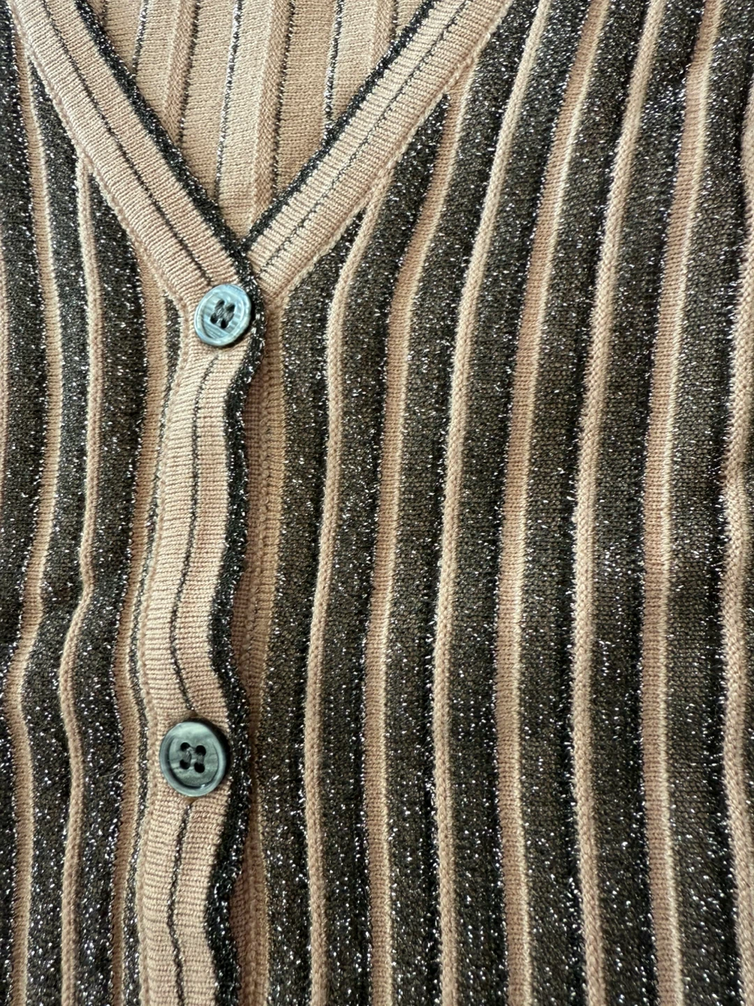 NEW Striped Knit Cardigan and Skirt Set - photo 3