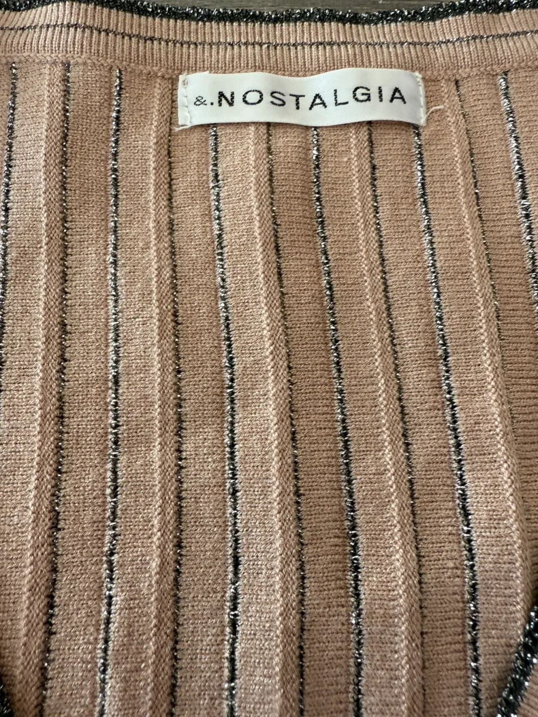 NEW Striped Knit Cardigan and Skirt Set image indicator(8)