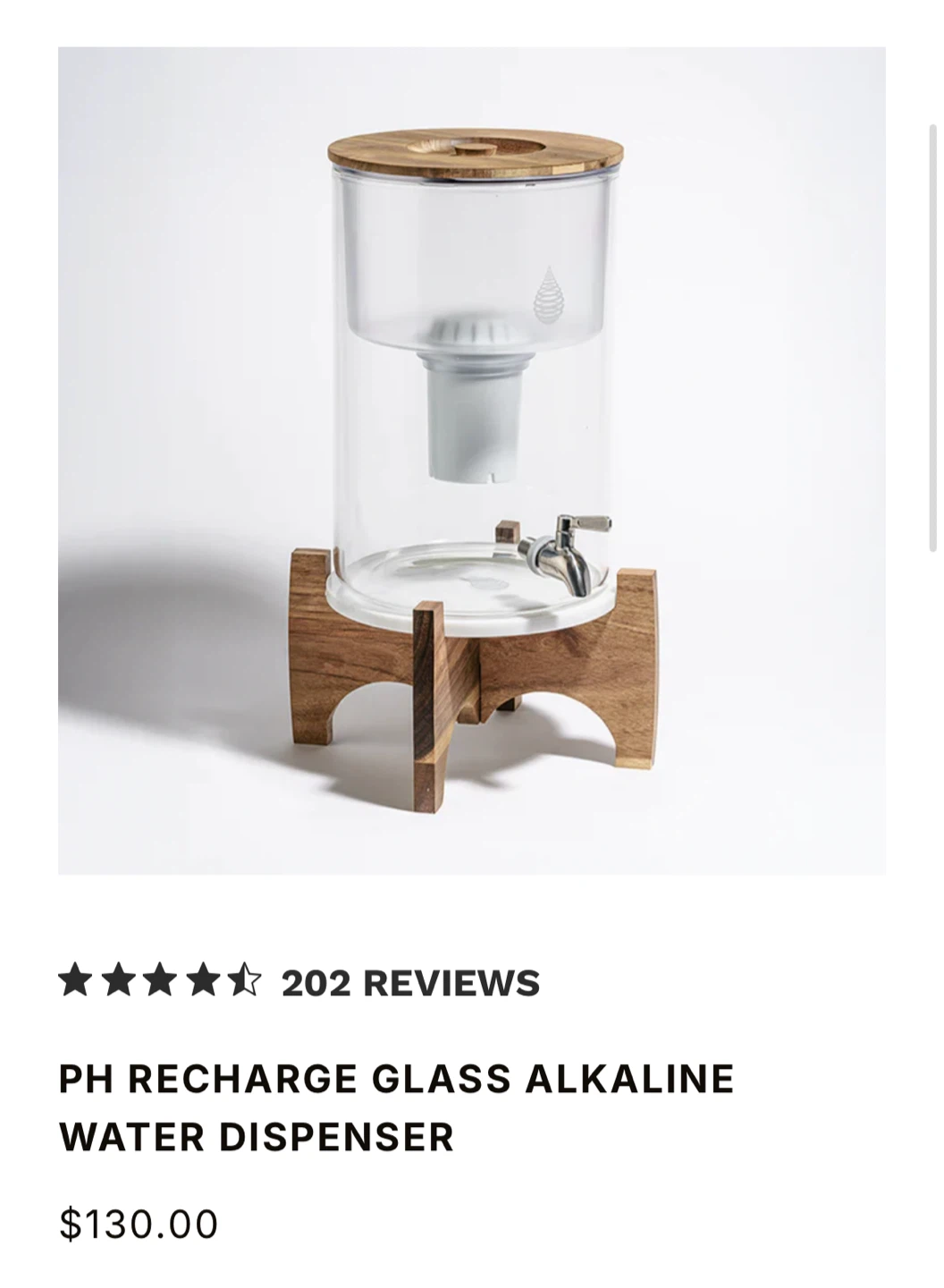PH Recharge Alkaline Water Filter/Dispenser - photo 5