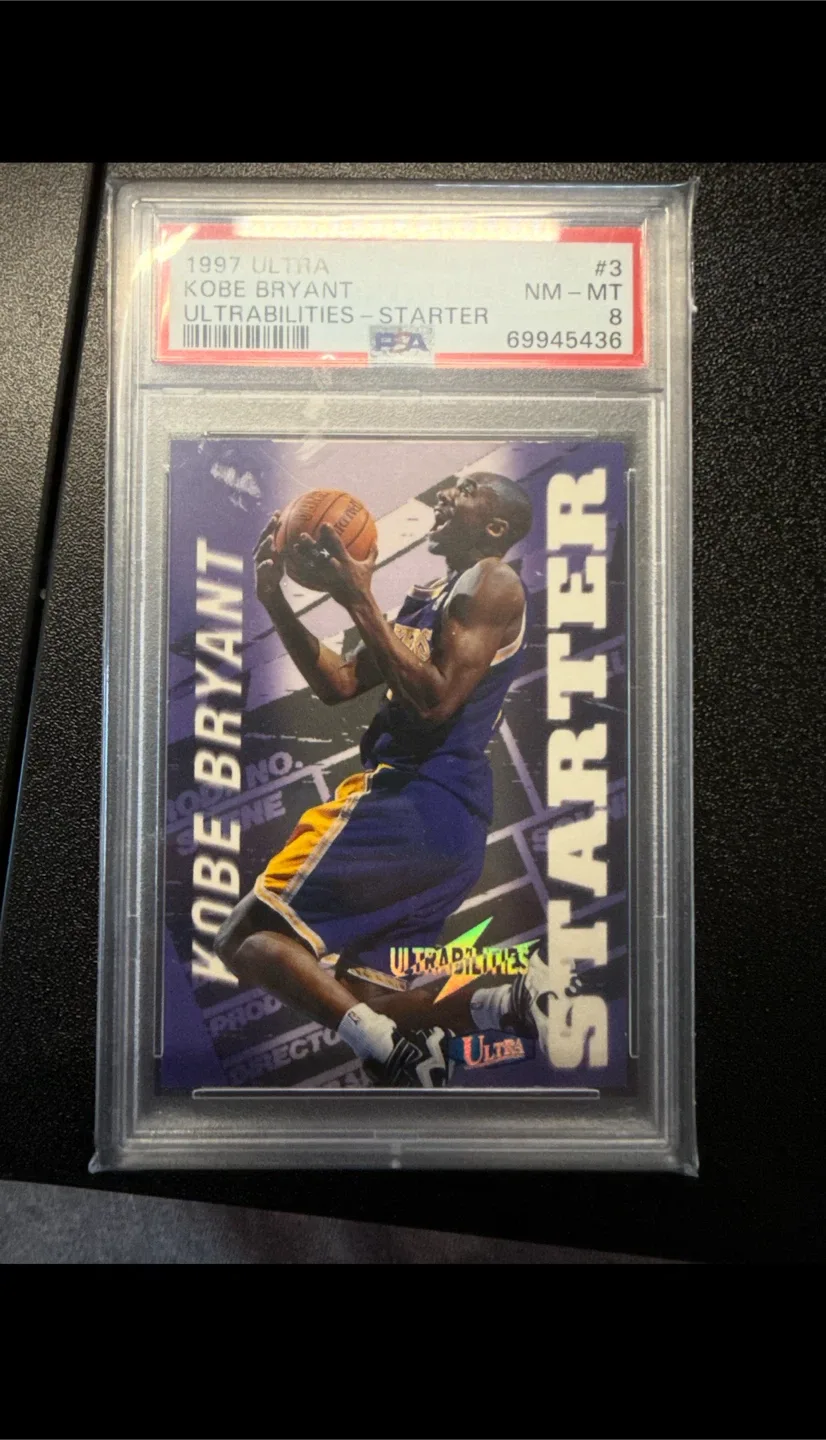 1997 Ultra Kobe Bryant Ultrabilities Starter Card thumbnail