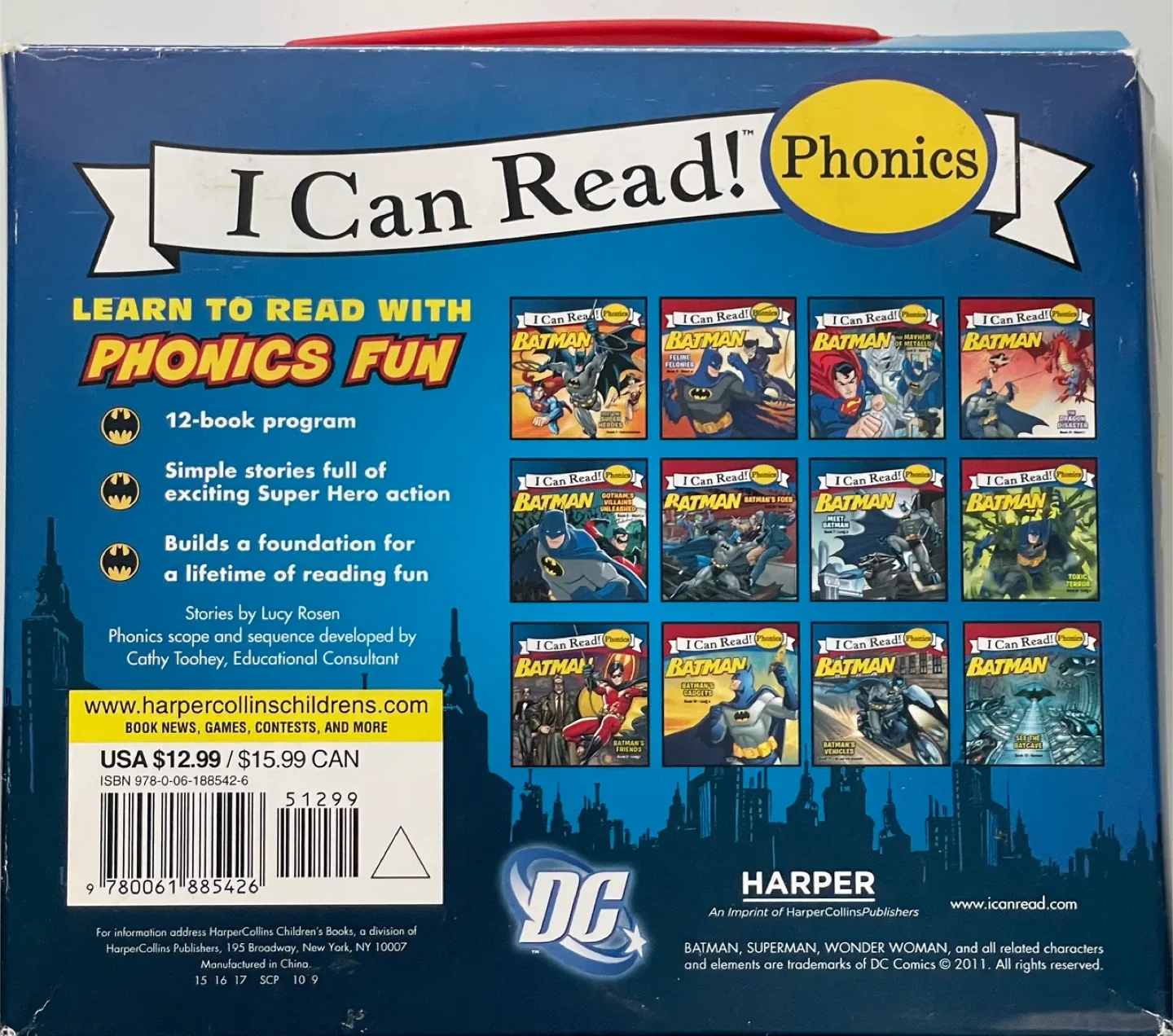 I Can Read! Batman Phonics Fun (12 Books) image indicator(2)
