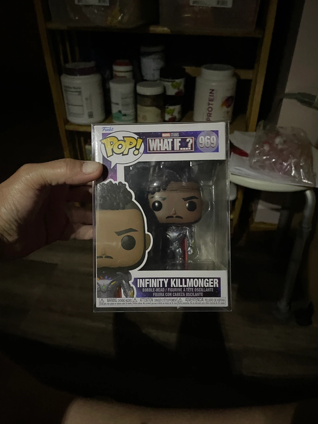Funko Pop! Marvel What If...? Infinity Killmonger #969
