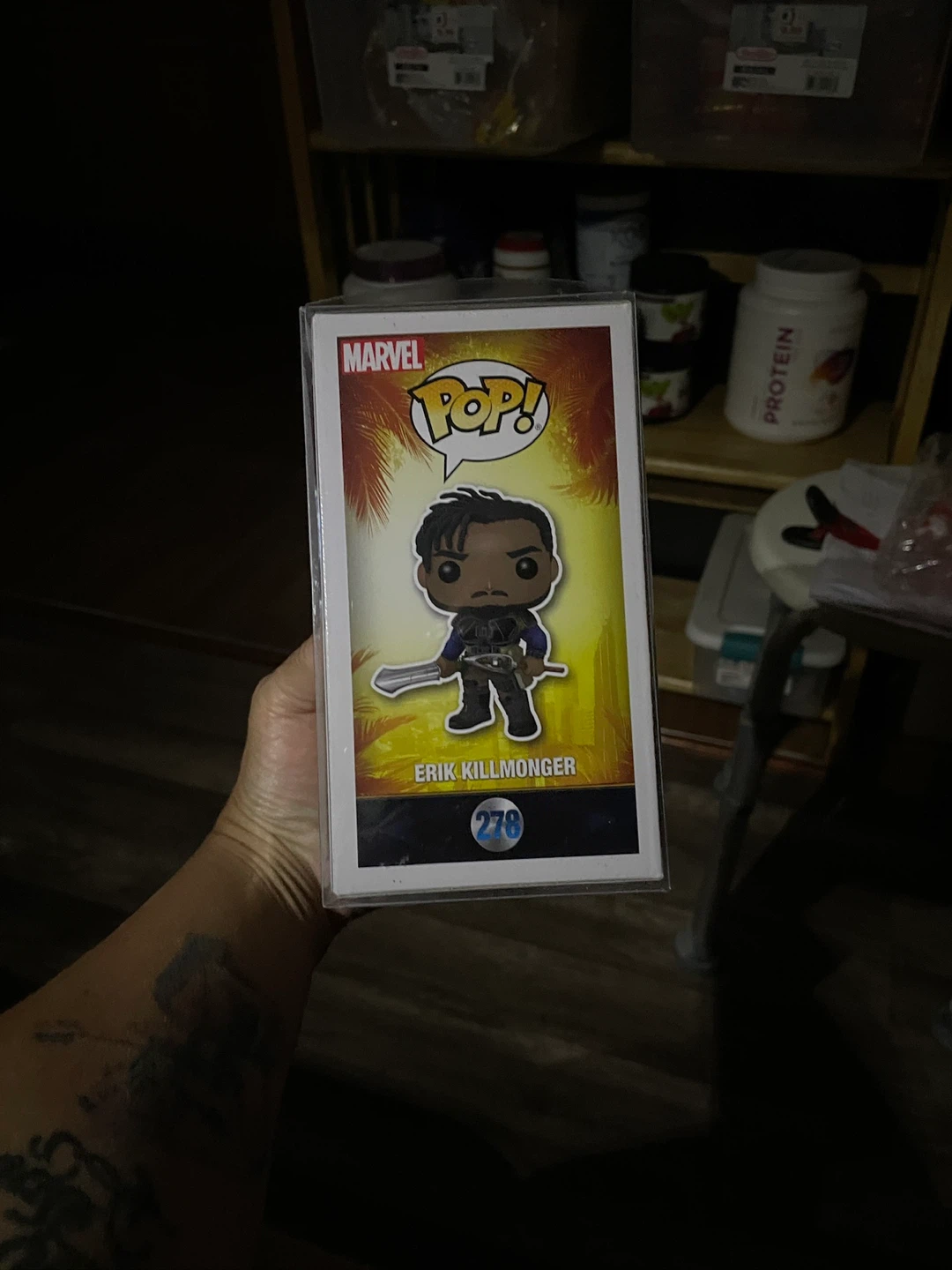 Funko Pop! Marvel Black Panther Erik Killmonger #278 - photo 4
