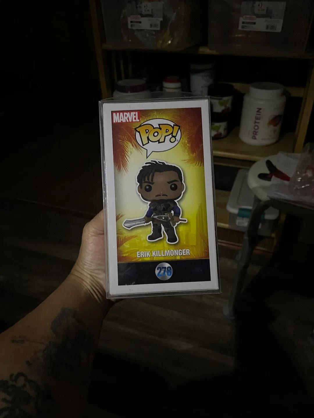 Funko Pop! Marvel Black Panther Erik Killmonger #278 image indicator(4)