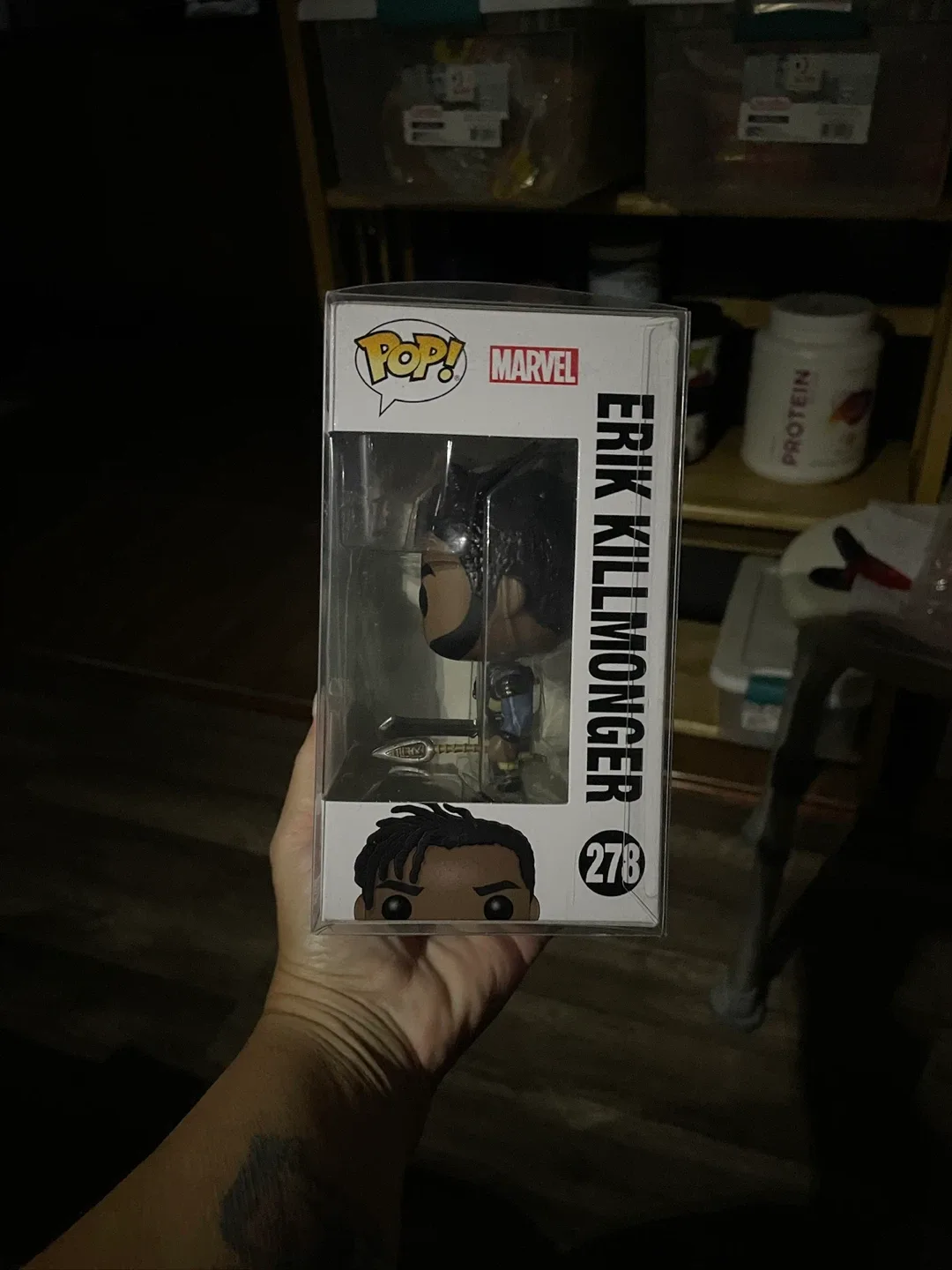 Funko Pop! Marvel Black Panther Erik Killmonger #278 image indicator(3)