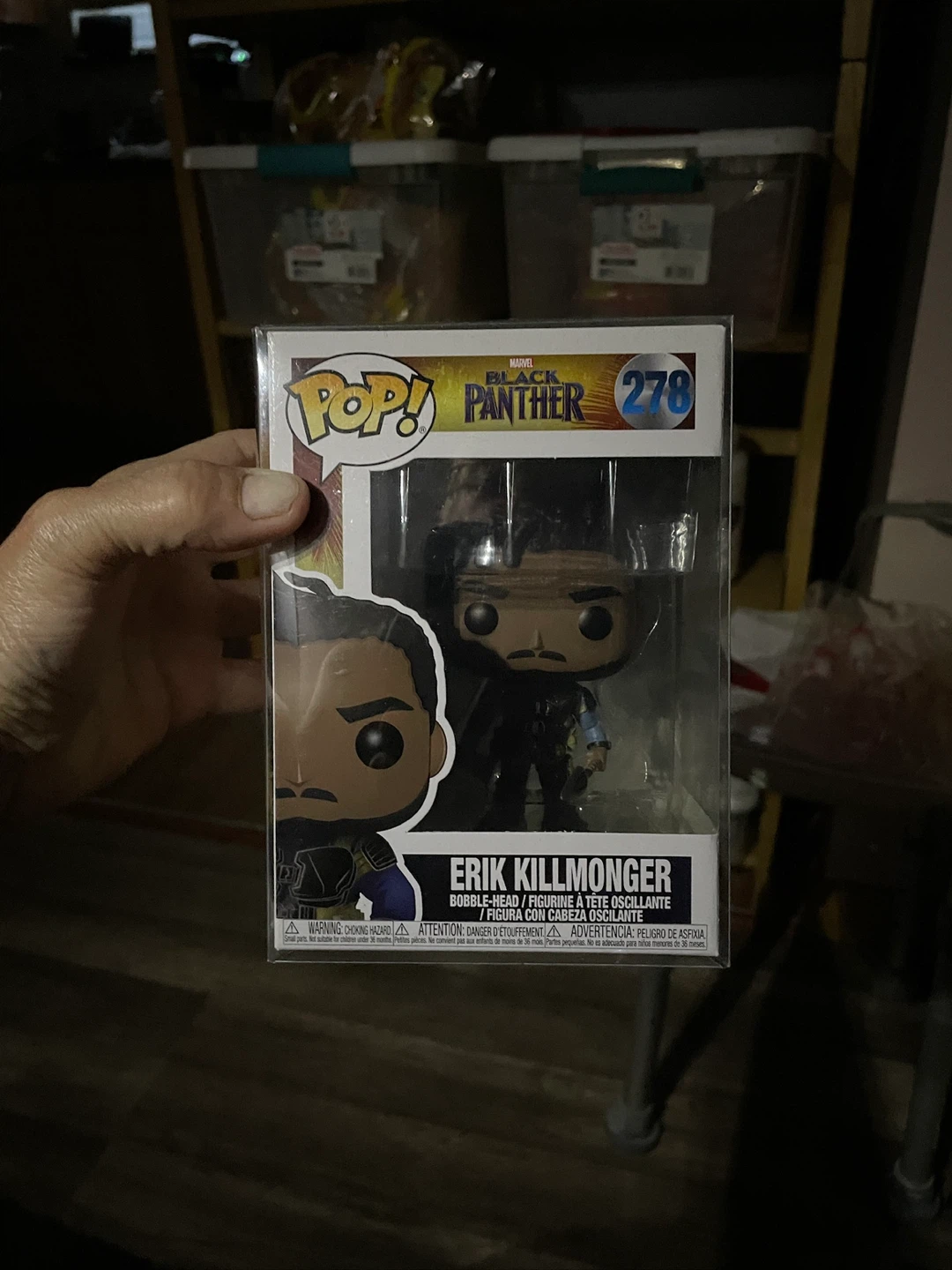 Funko Pop! Marvel Black Panther Erik Killmonger #278