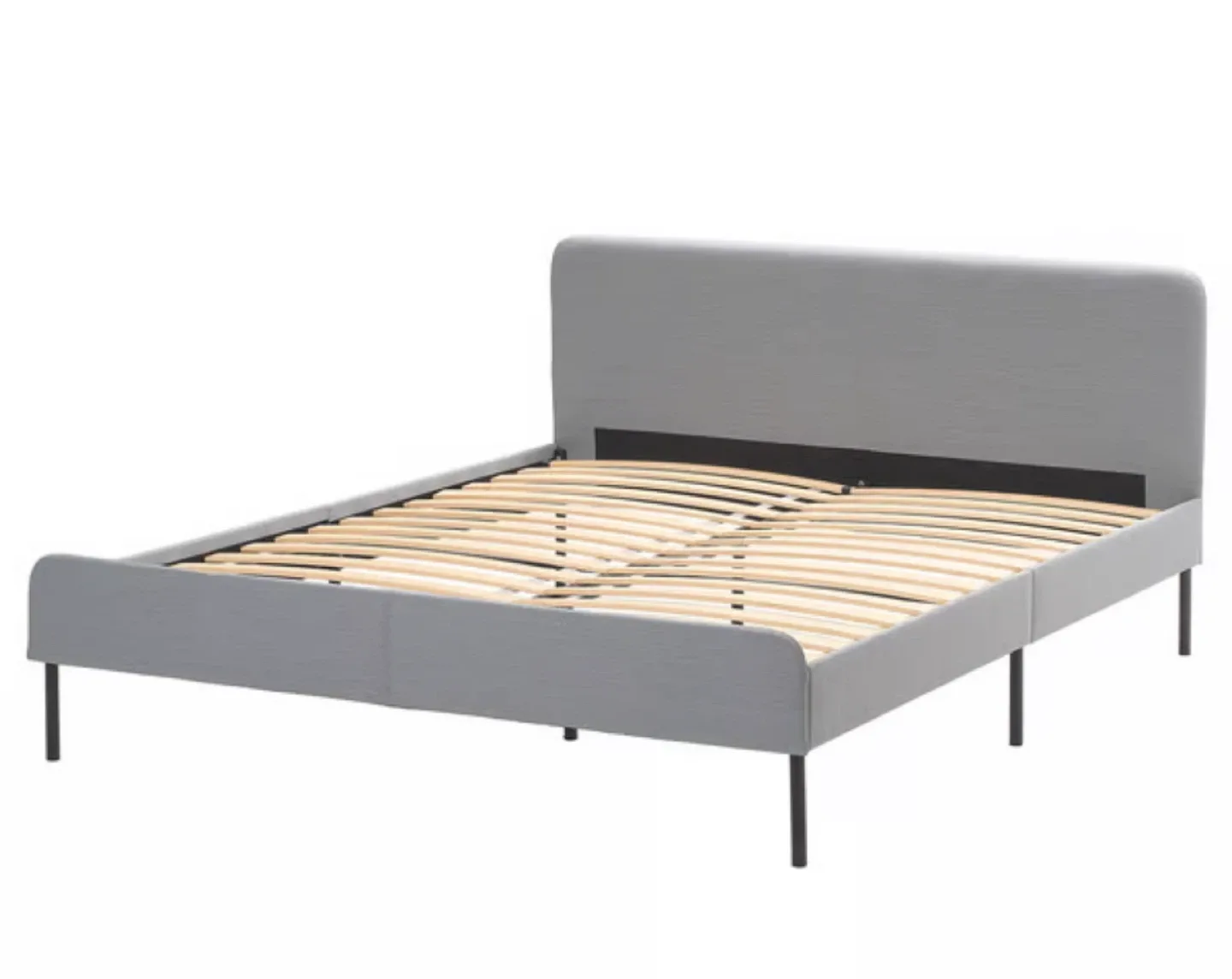 Ikea SLATTUM Bed Frame - Queen Size image indicator(2)