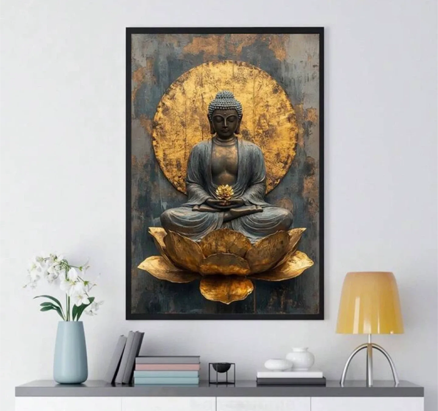 Buddha Canvas Wall Art thumbnail