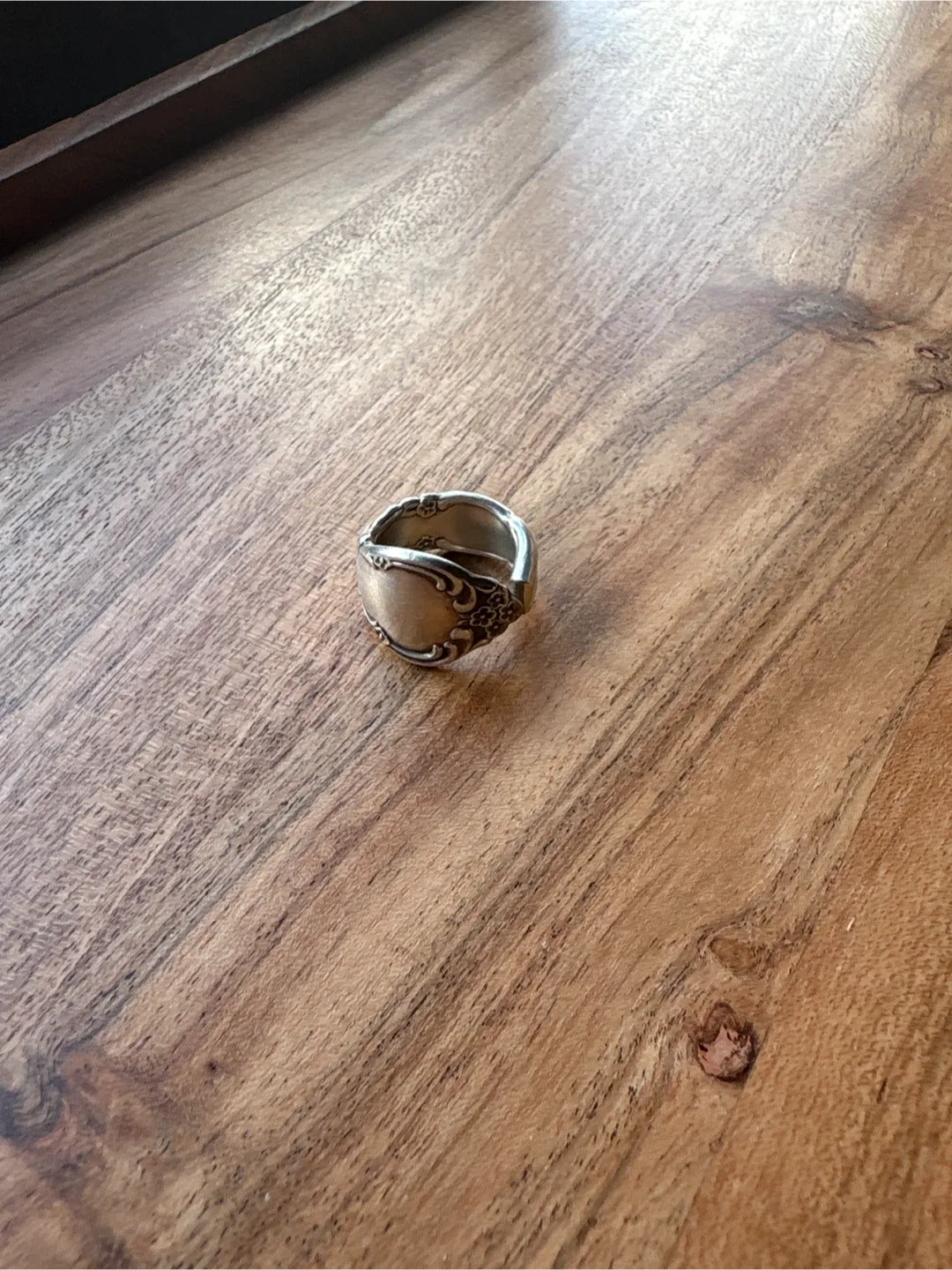 Handmade Spoon Ring - Unique Design thumbnail