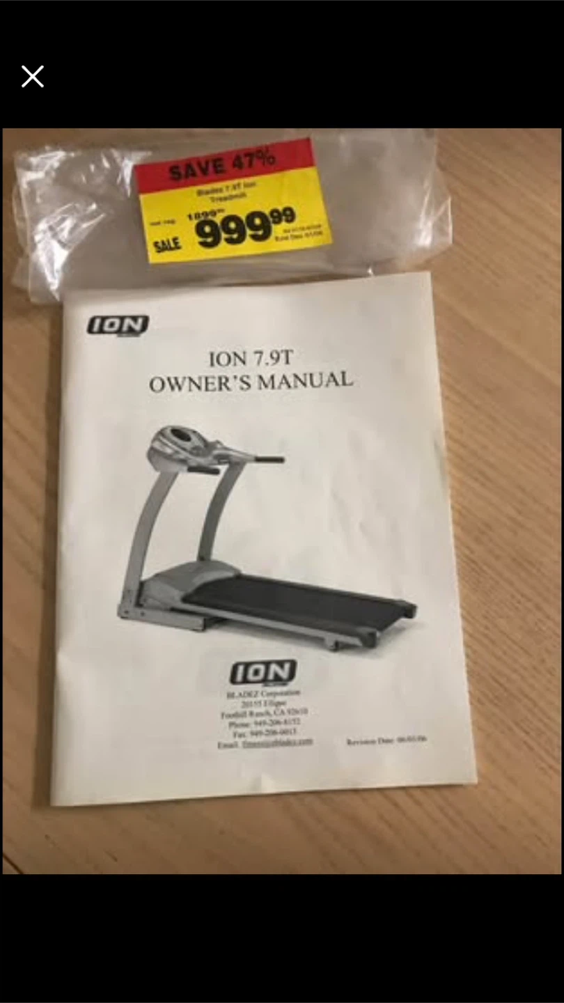 Treadmill ION. 7.9T - photo 2