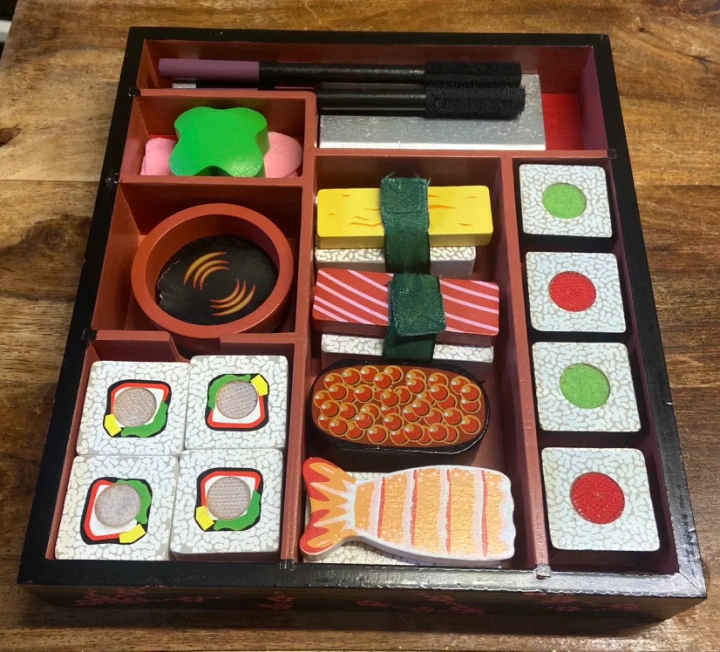 EUC: Melissa & Doug Wooden Sushi Set image indicator(5)