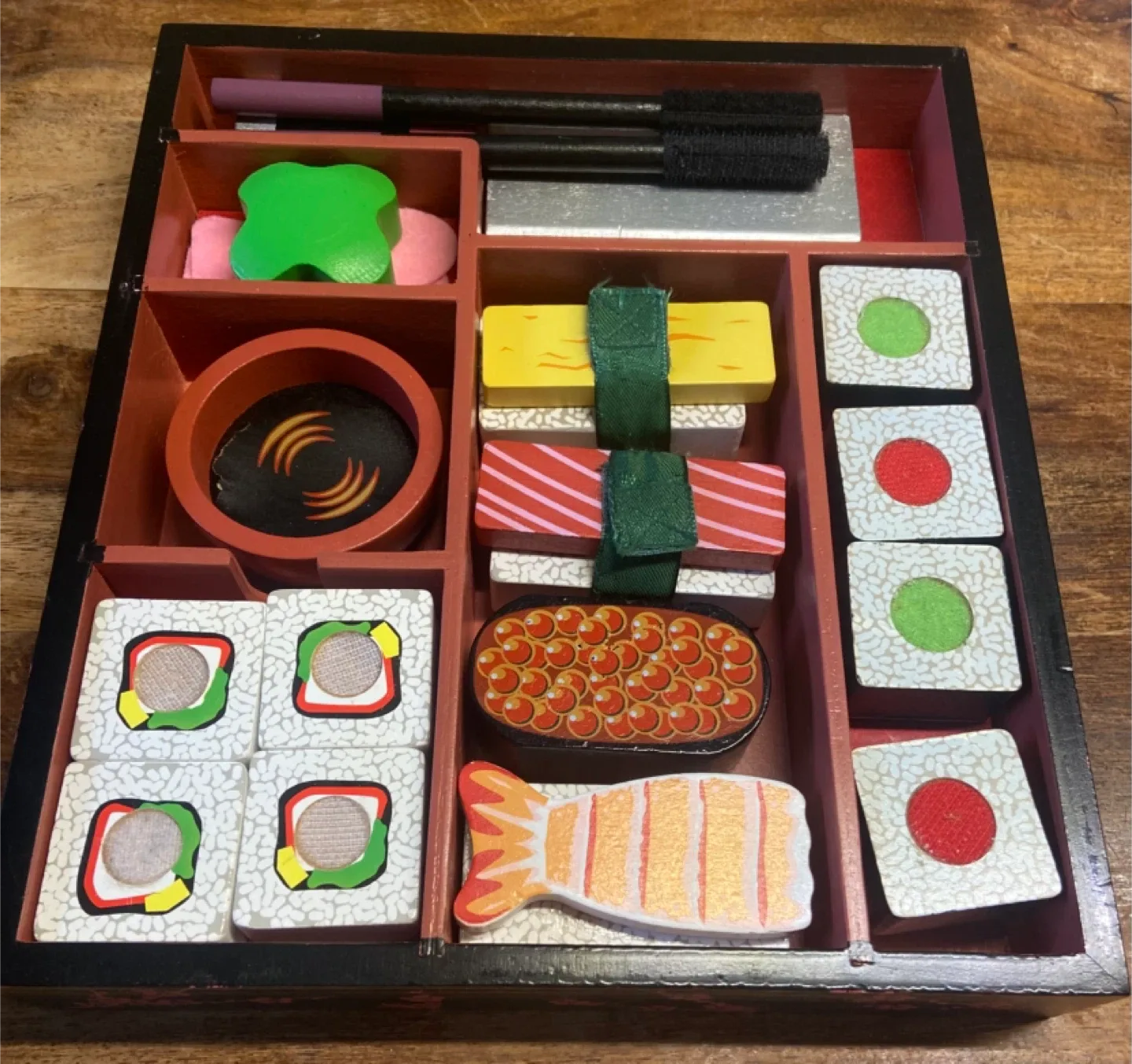 EUC: Melissa & Doug Wooden Sushi Set image indicator(4)