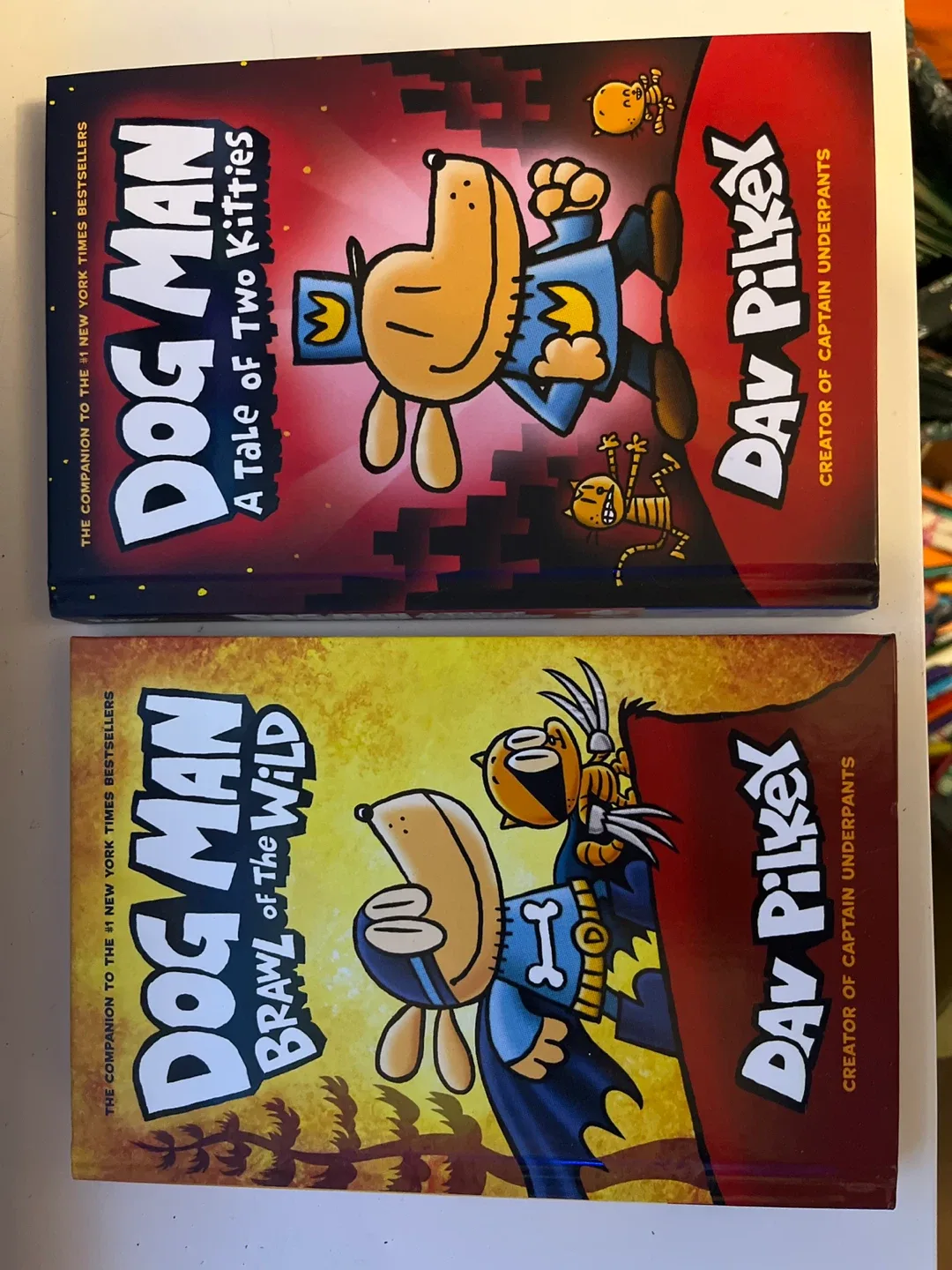 Dog Man Books by Dav Pilkey