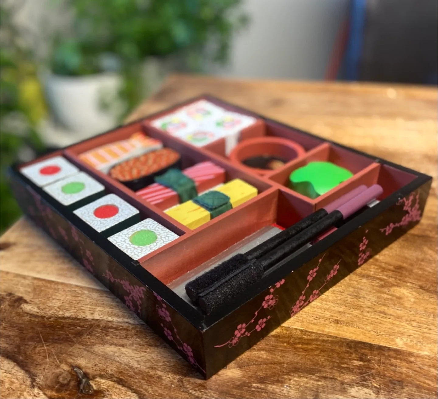 EUC: Melissa & Doug Wooden Sushi Set image indicator(9)