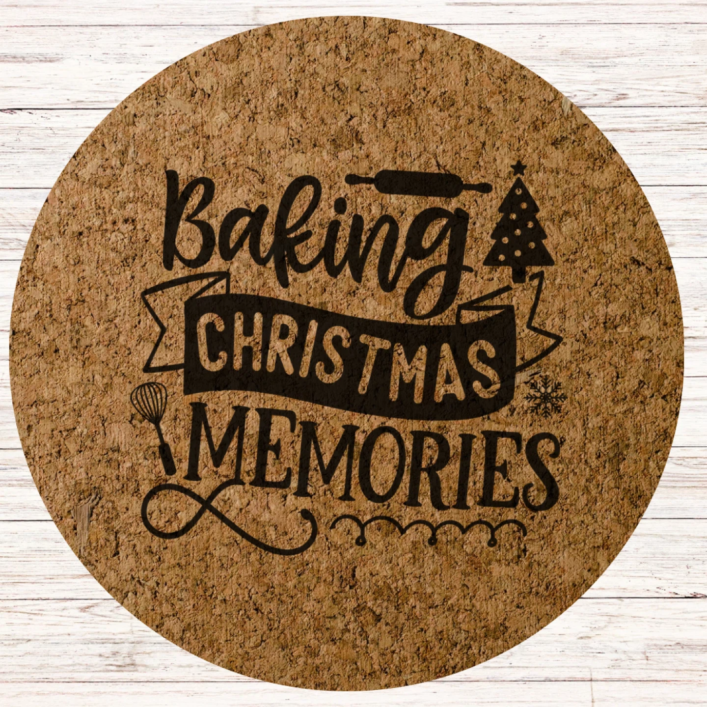 Christmas Gifts - Cork Hot Mat Trivets - photo 2