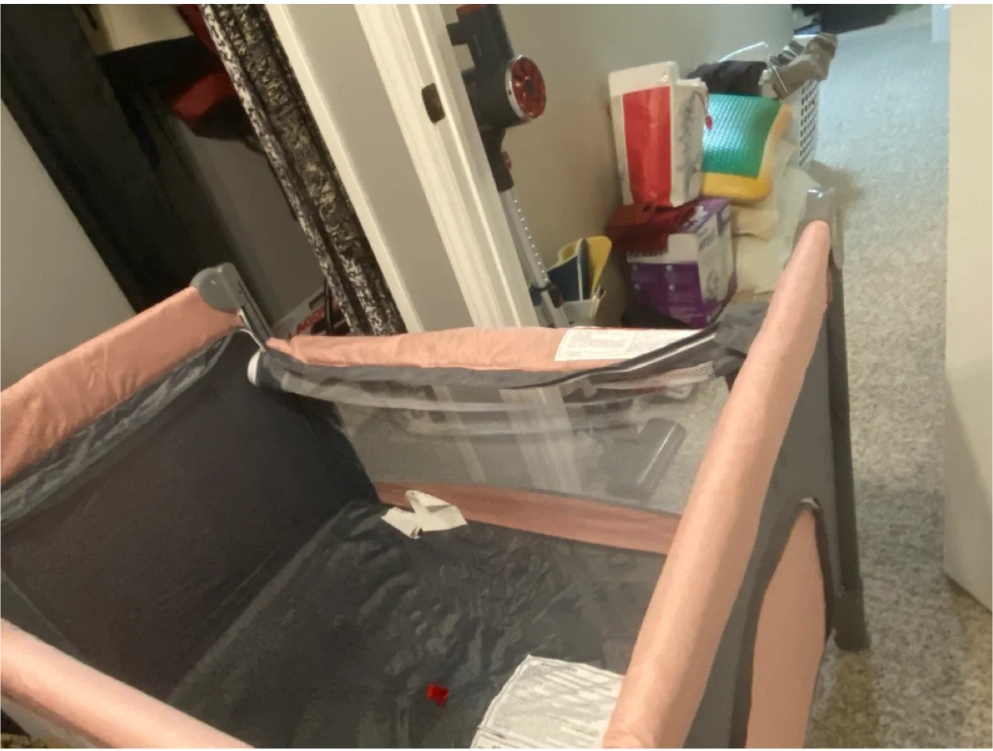 Pink & Grey Playpen image indicator(5)