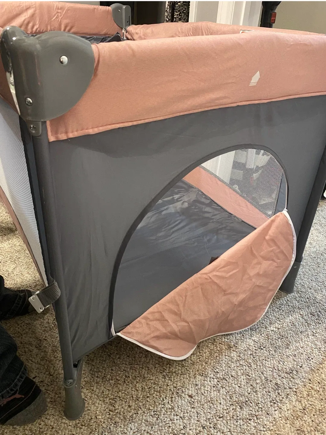 Pink & Grey Playpen image indicator(3)