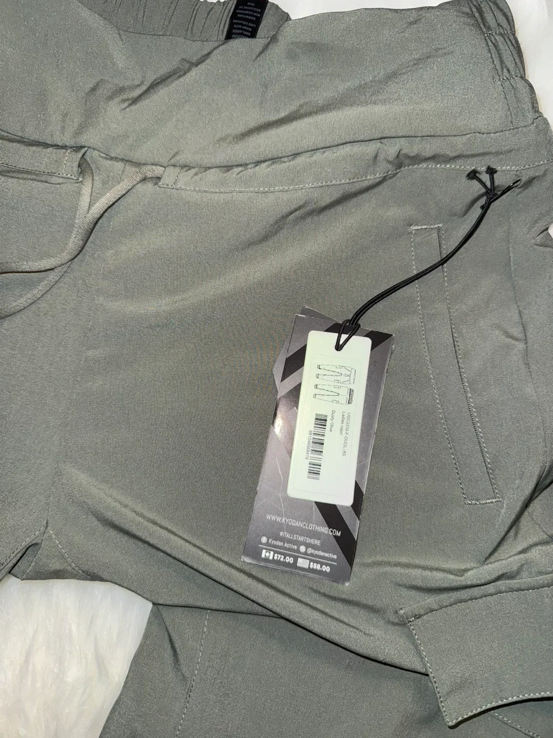 New KYODAN Olive Green Cargo Pants XS image indicator(3)