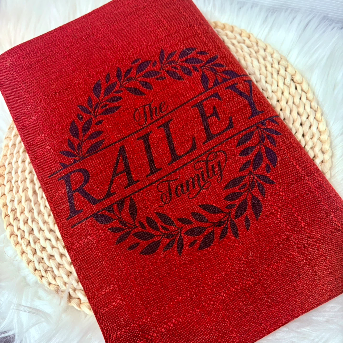 Personalized Christmas Table Runner Gift - Custom Name - photo 3