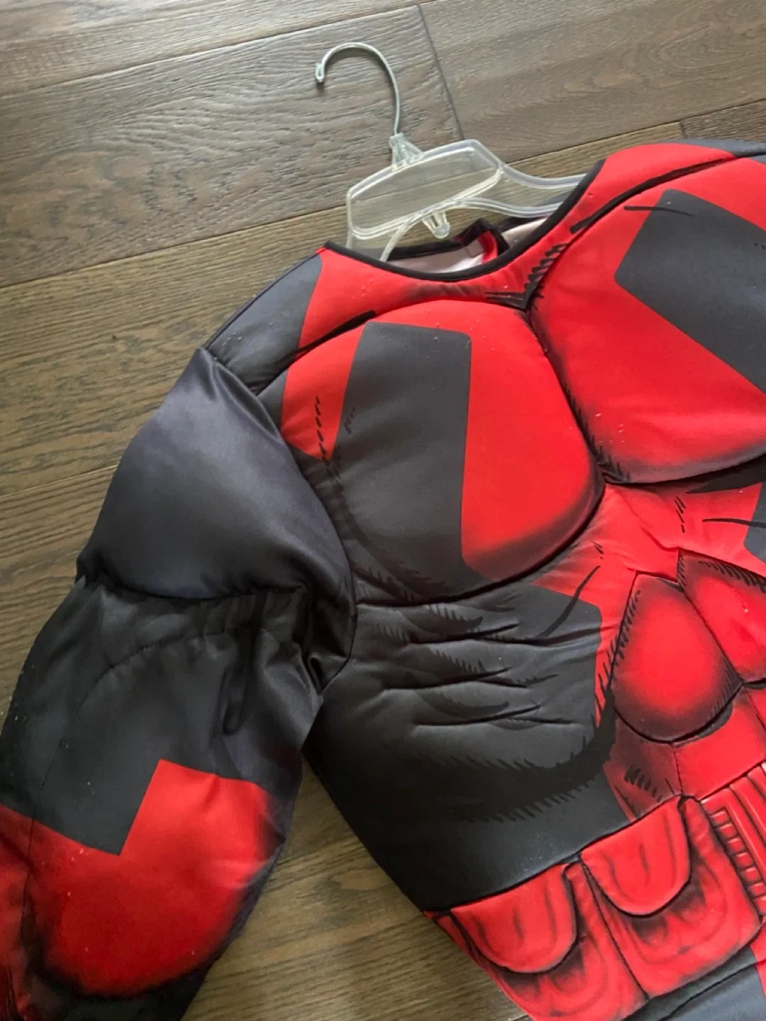 Rubie’s Deluxe Teen Halloween Costume: Muscles Deadpool image indicator(4)