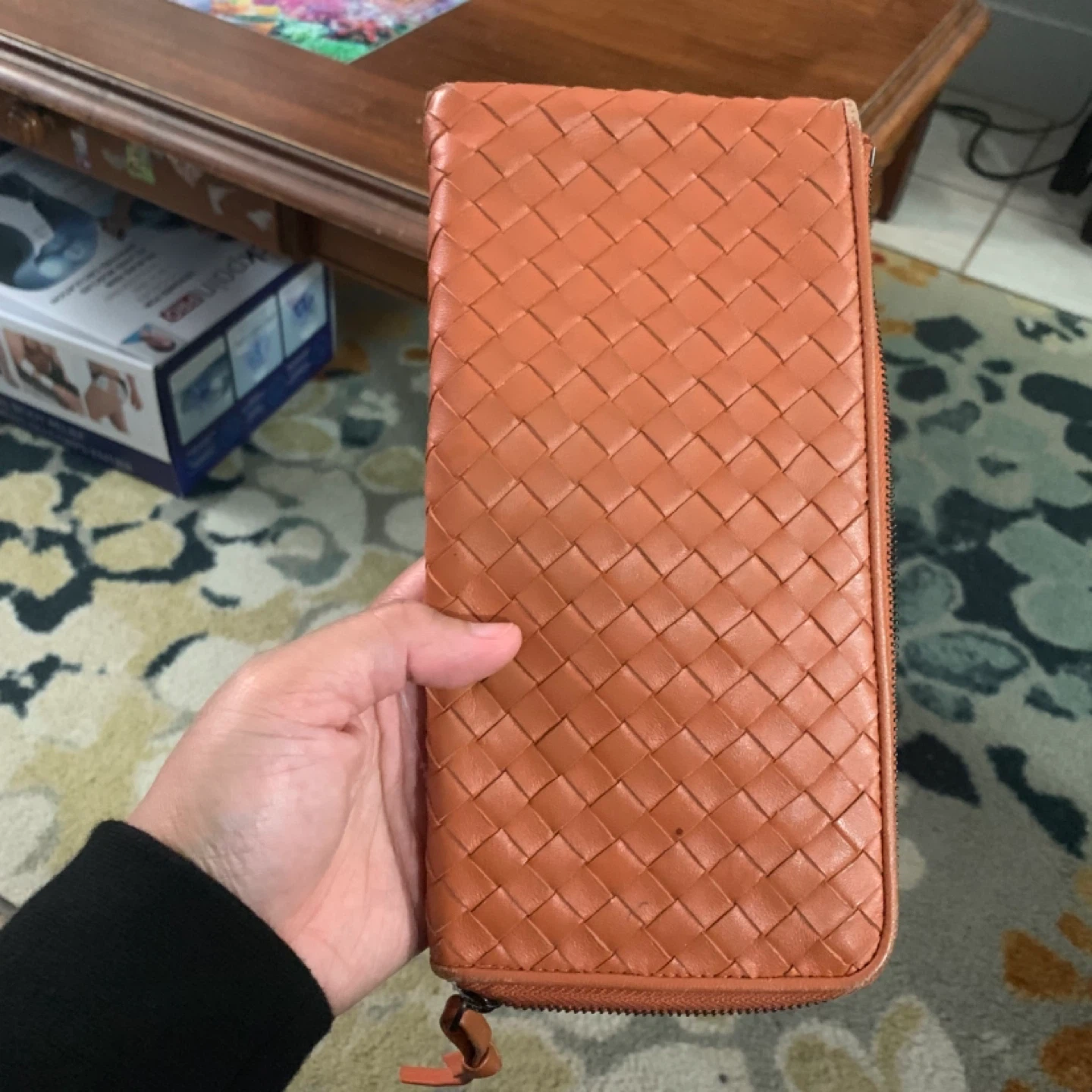 Bottega Veneta Woven Leather Wallet