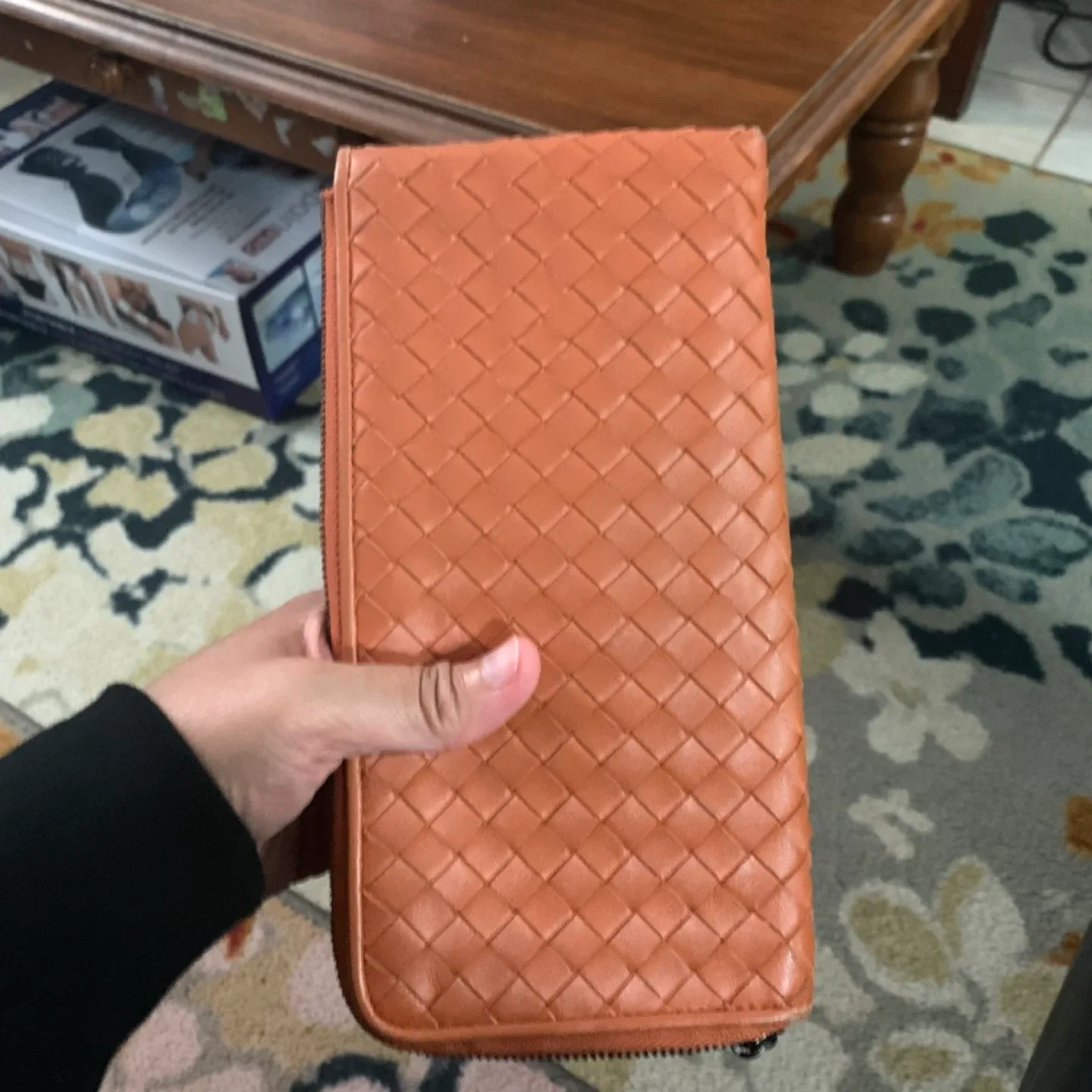 Bottega Veneta Woven Leather Wallet image indicator(3)